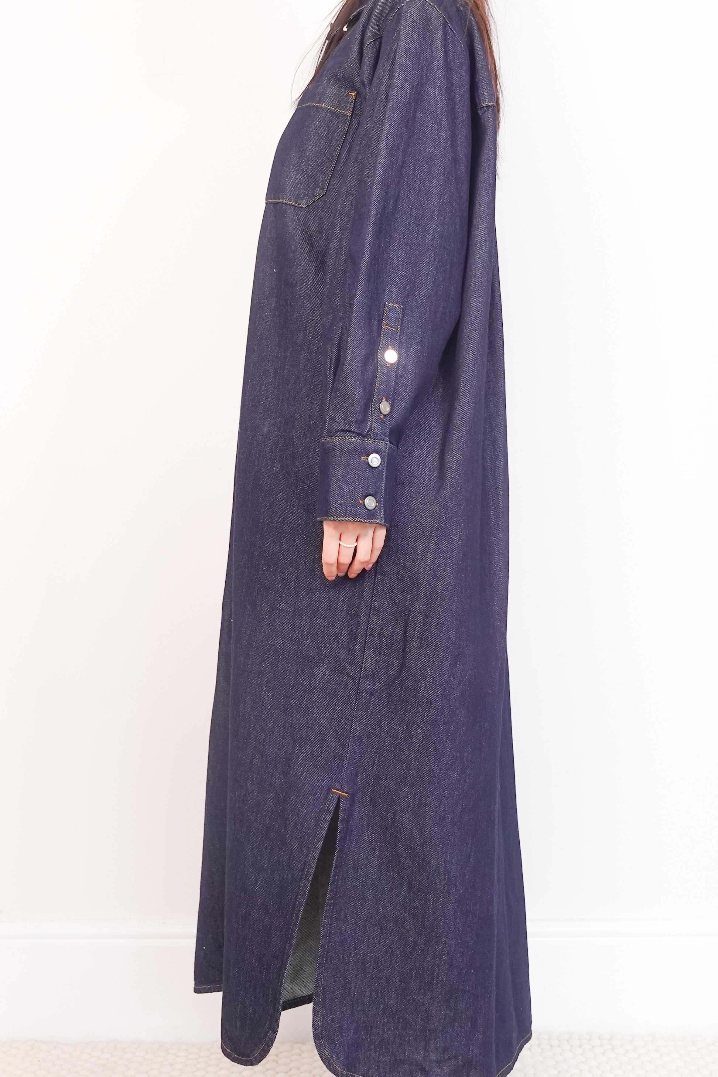 Denim maxi dress RRP £130