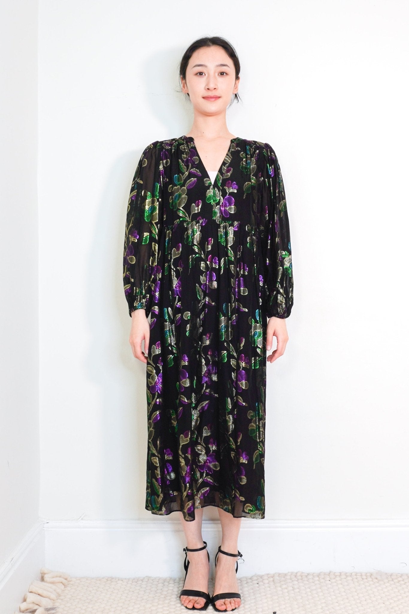 BA&SH Black Lurex Lady Dress RRP £300 | Authentic Preloved - Reloved Again