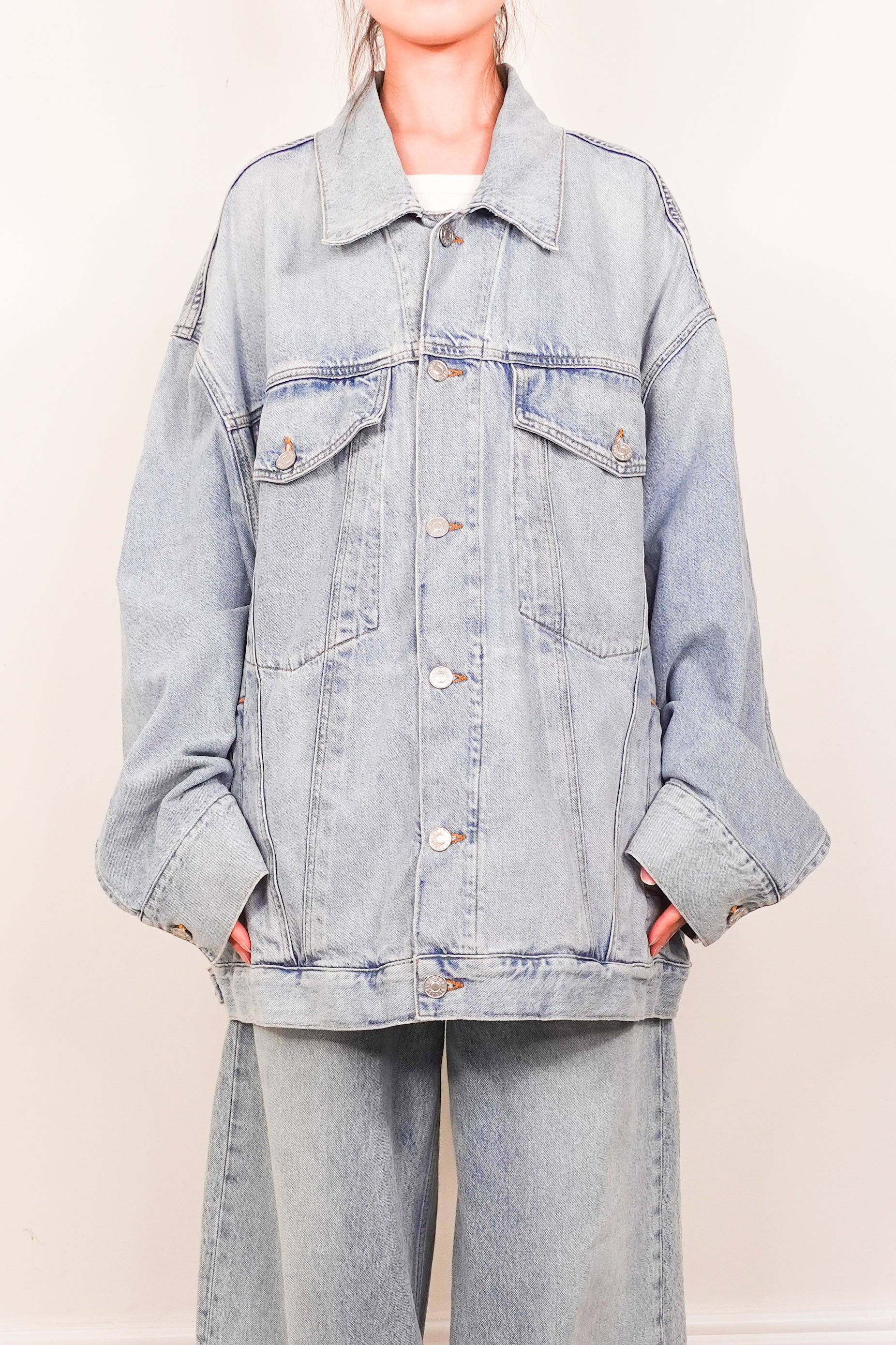 Oversized denim jacket RRP £400