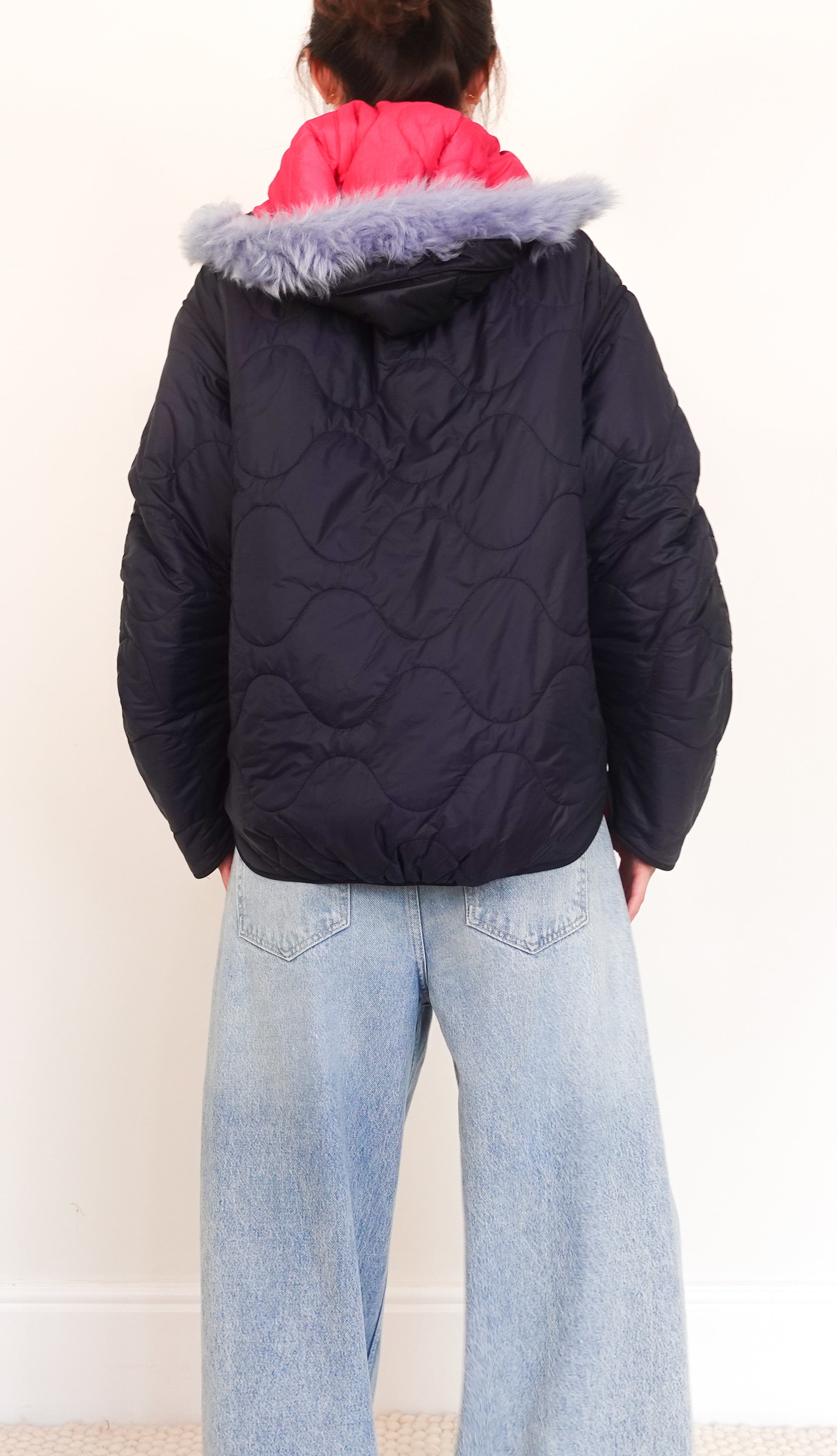 Reversible quilted jacket RRP £1k