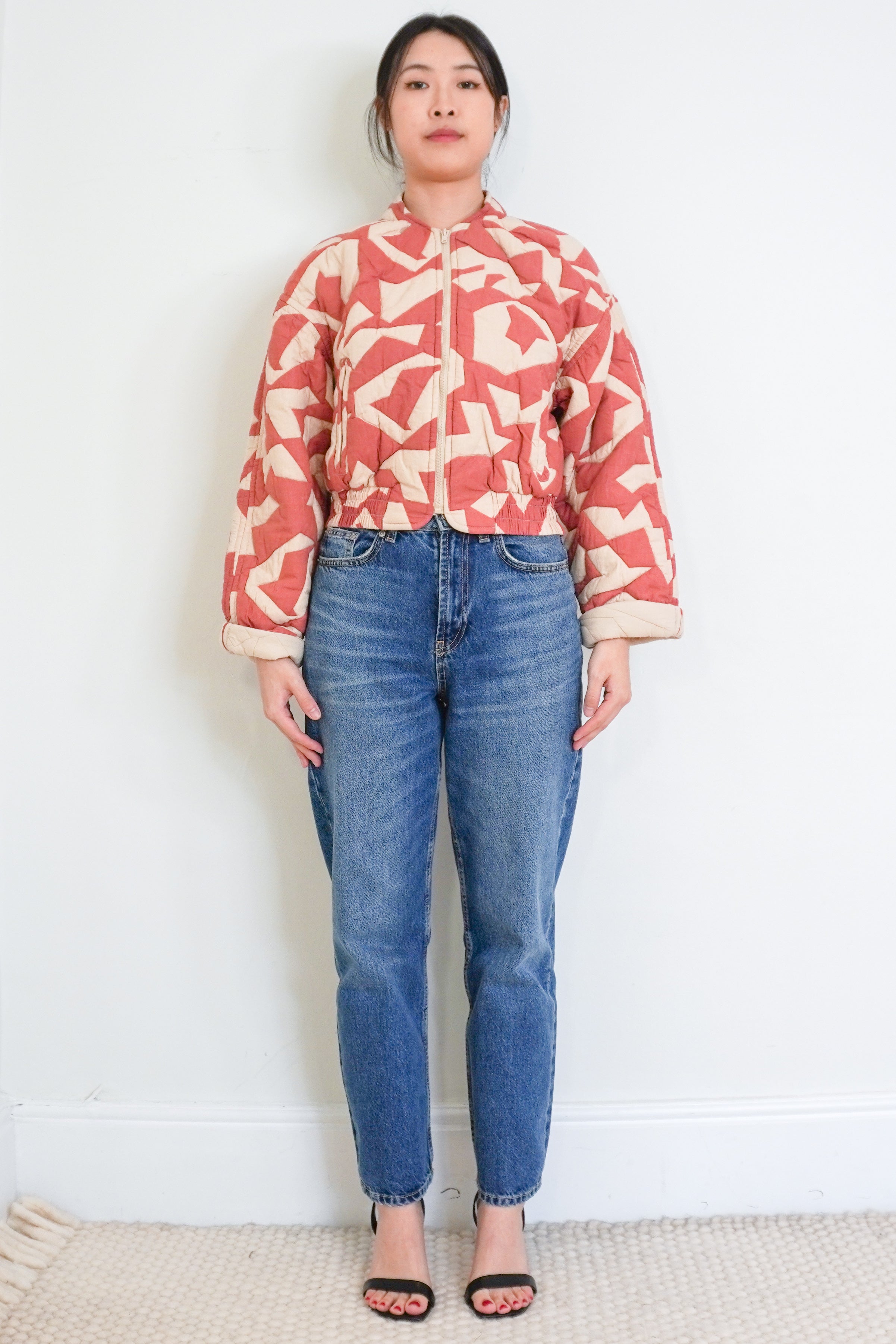 BA&SH-Quilted-Lady-Jacket-front-picture-Chelsea-London