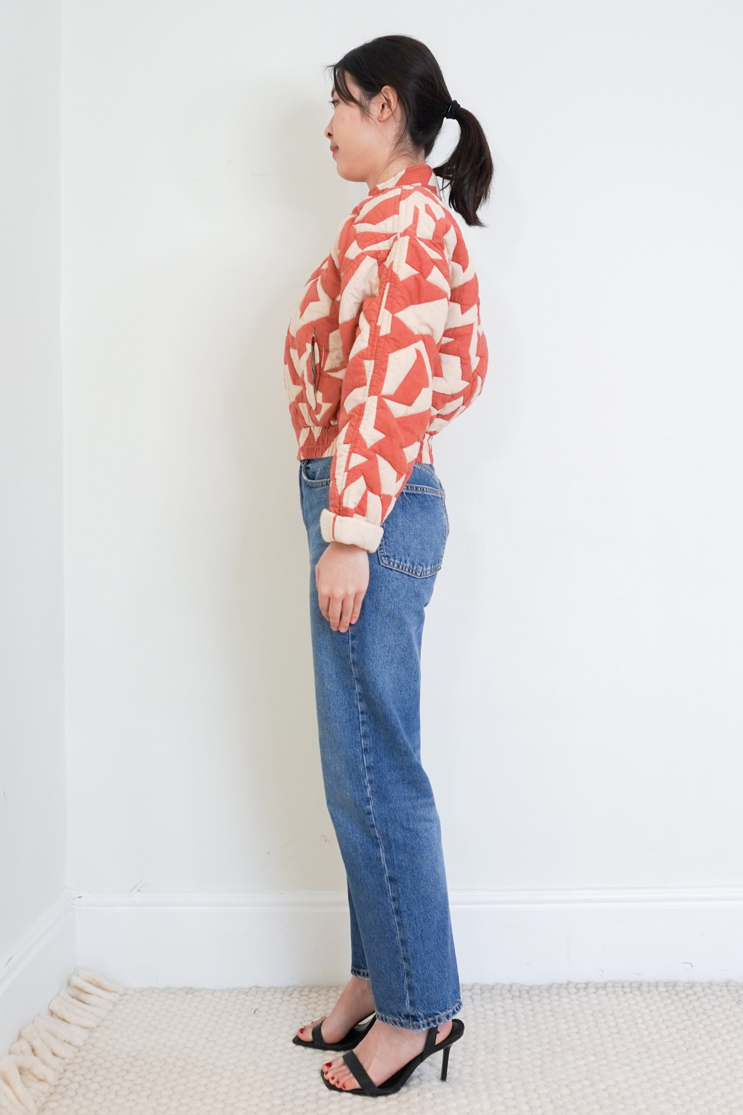 BA&SH-Quilted-Lady-Jacket-side-picture-Chelsea-London