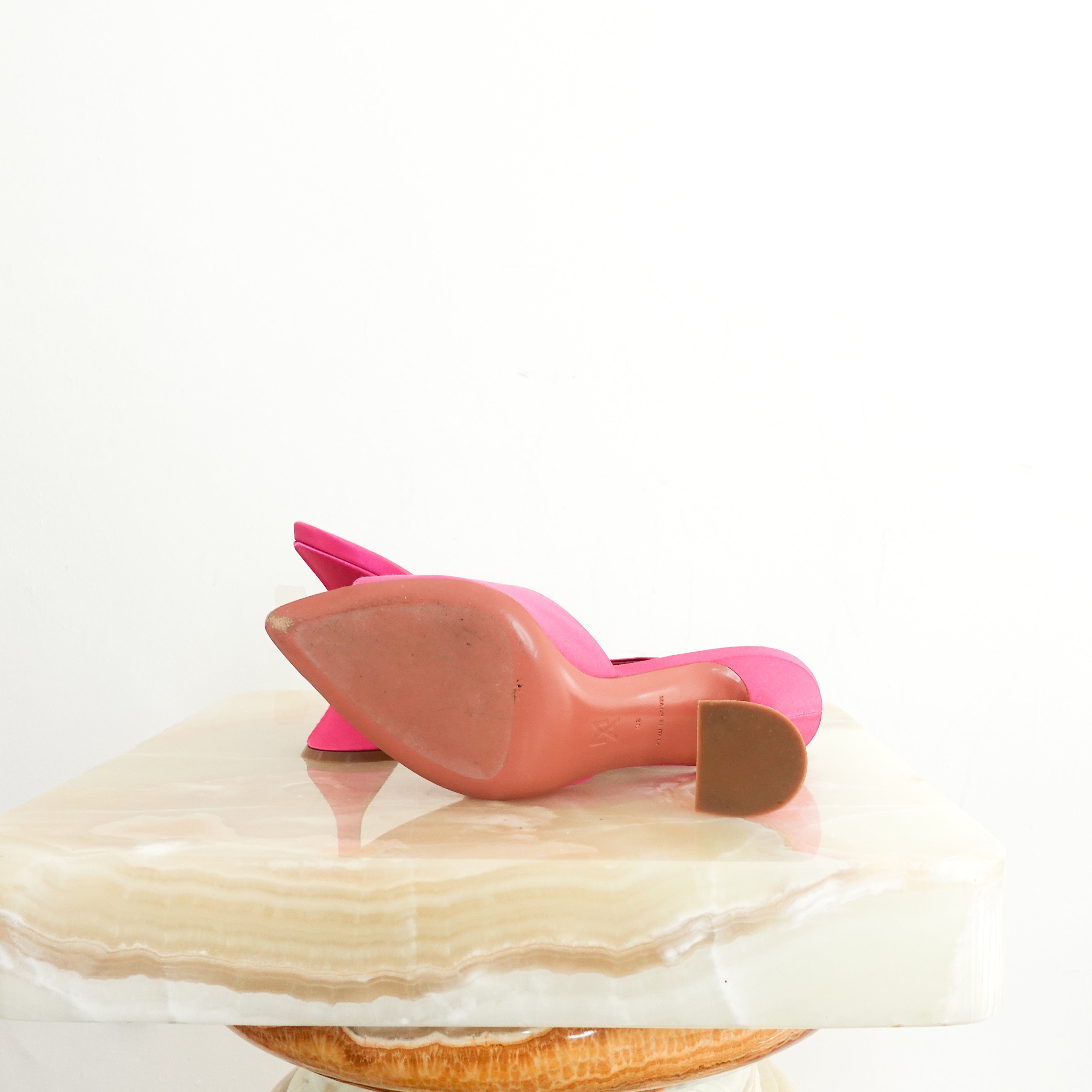 Pink lupita mules RRP £565