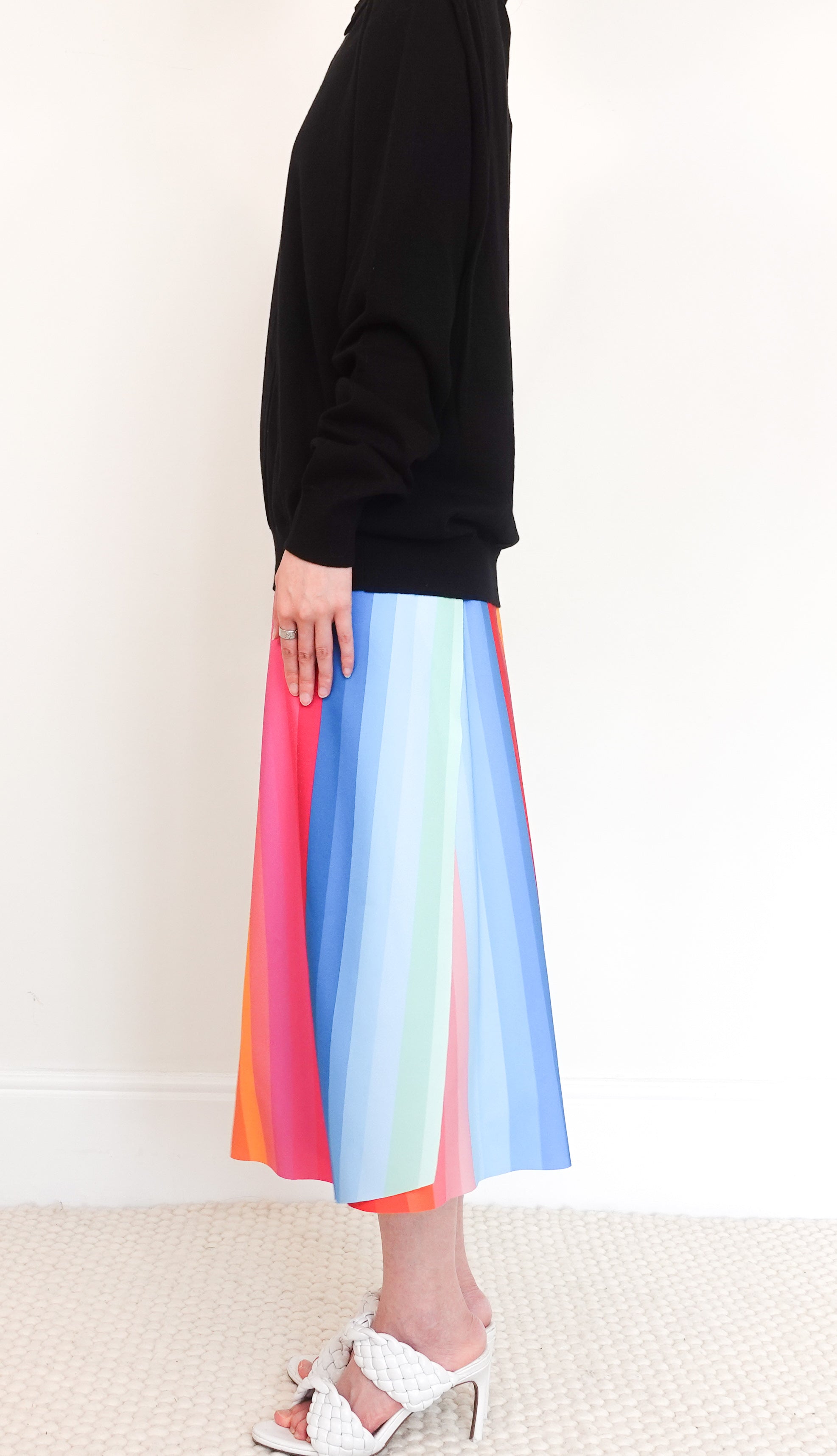 Chroma midi skirt RRP £355