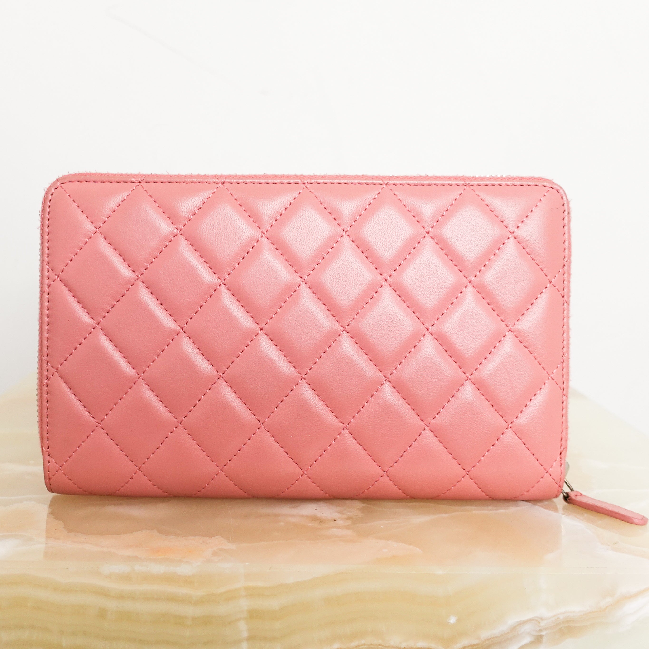 Pink zip around wallet RRP £1200