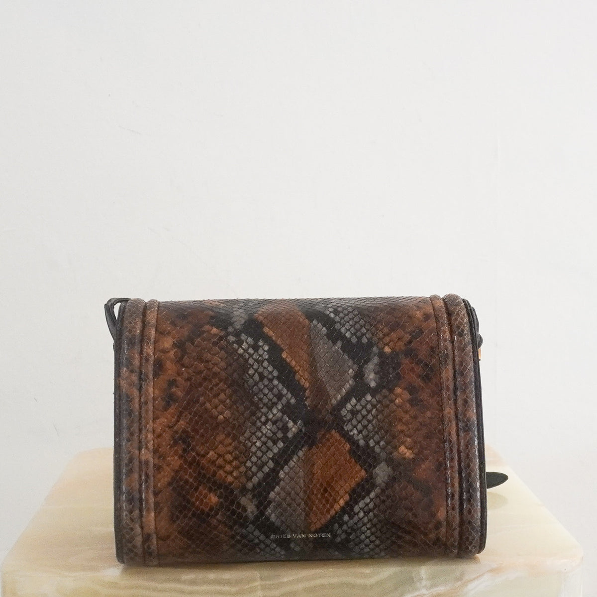 Back: Dries Van Noten Python Bag