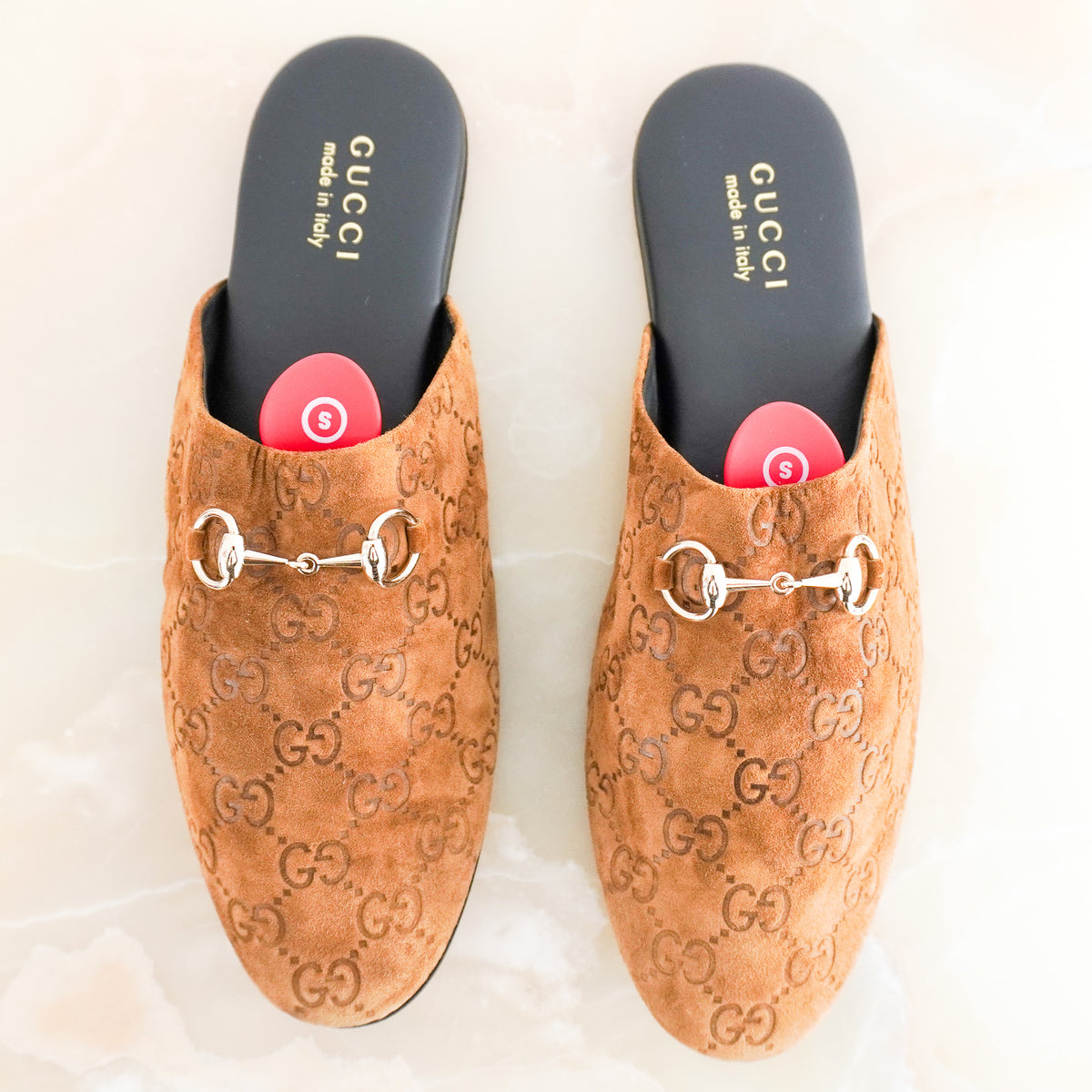 Back: Gucci Jordan Soft Loafer in Dark Brown Suede