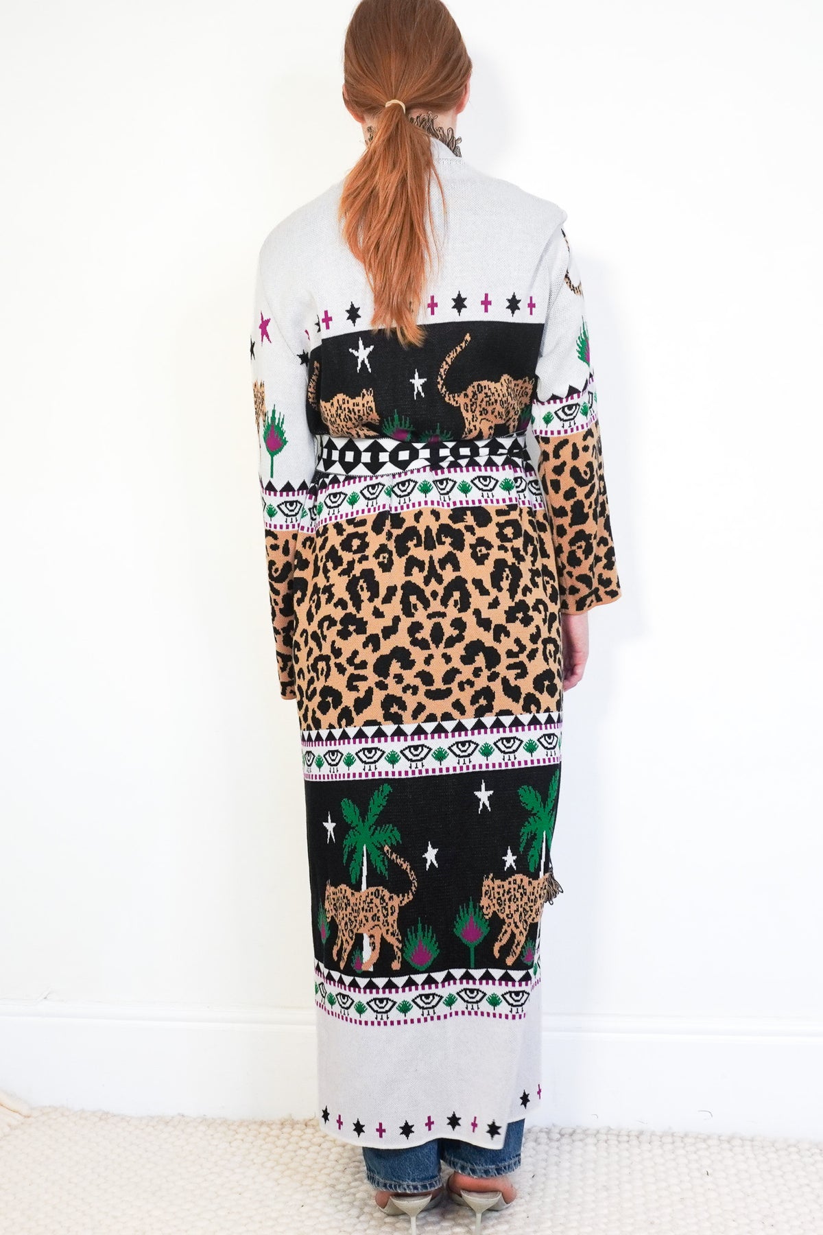 Back: Hayley Menzies Long Line Cardigan