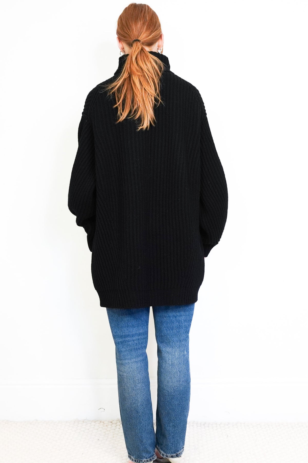 Acne Studios Ribbed Wool Knit Sweater (RRP £400) | Authentic Preloved - Reloved Again