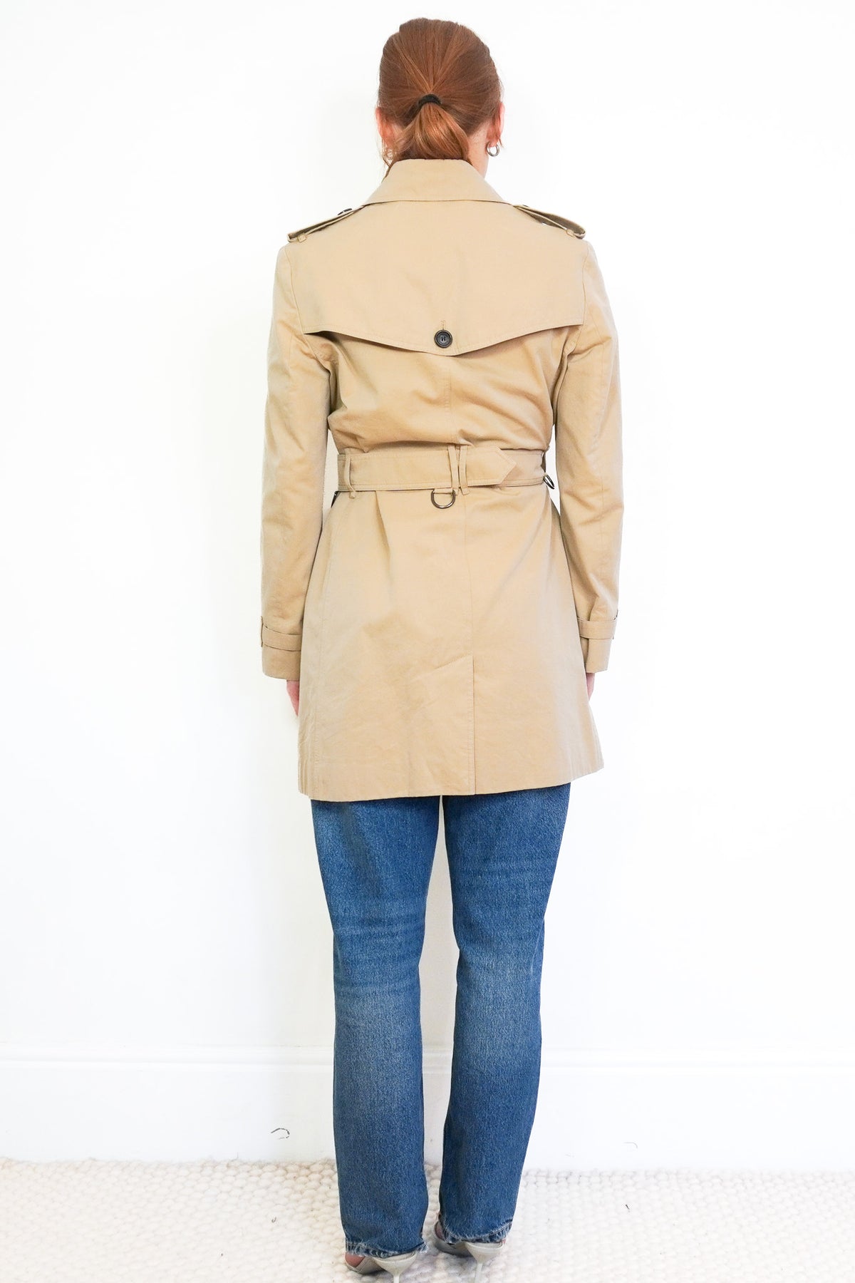 Back Image: Burberry Trenchcoat UK 10