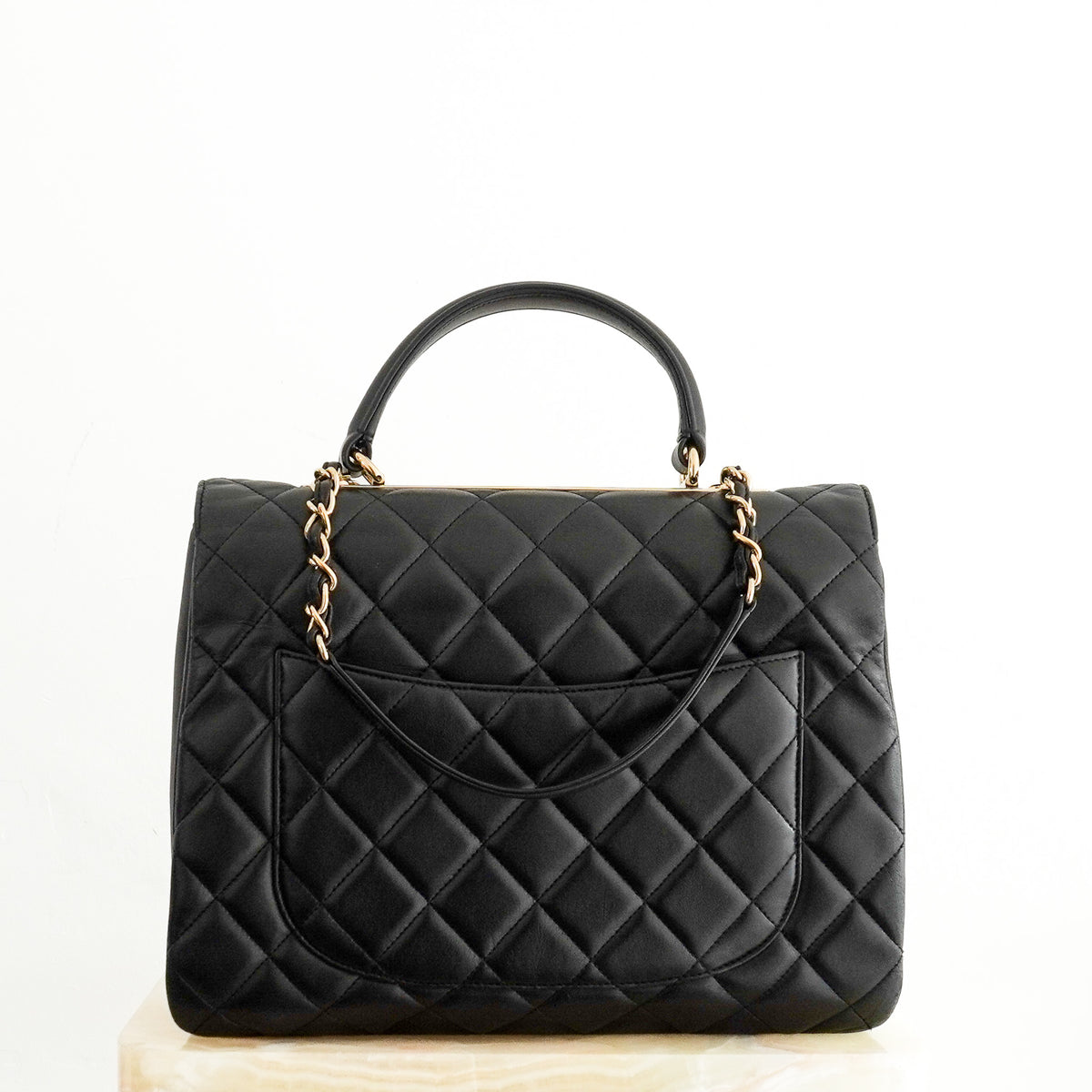 Chanel Trendy CC Flap Bag in Black Quilted Leather 2017 | Authentic Preloved - Reloved Again