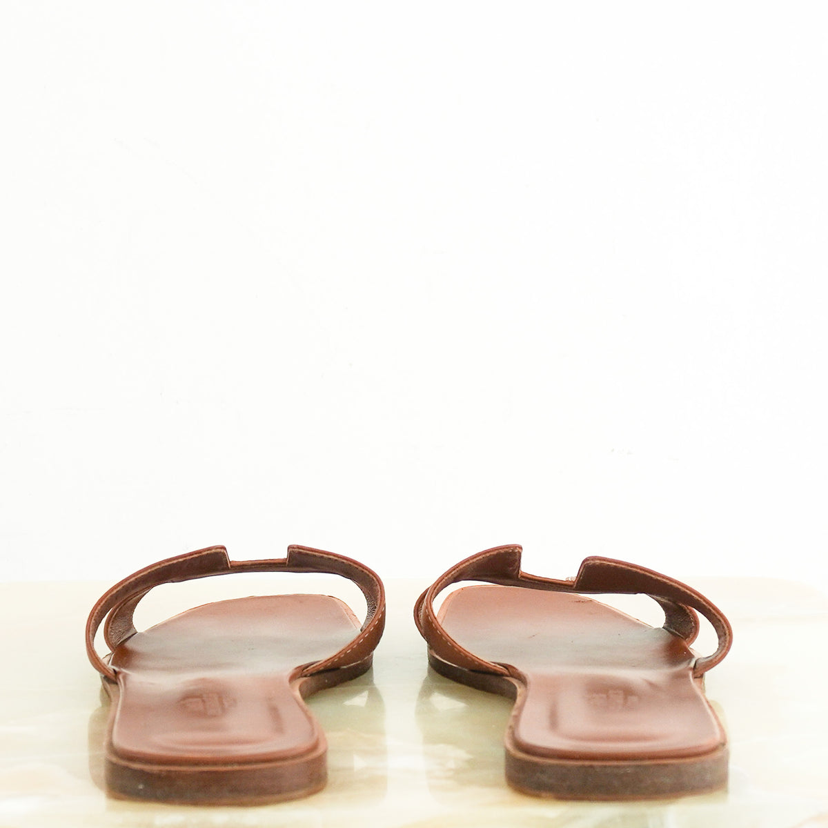 Back Image: Hermes Oran Sandals