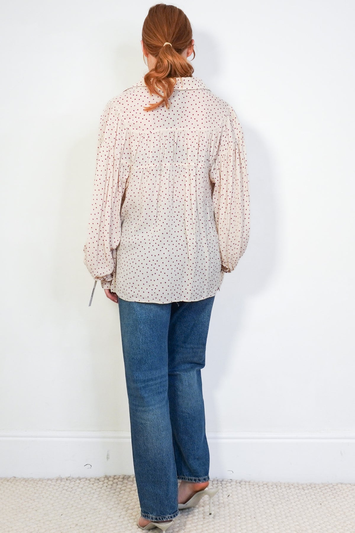 Back Image: Joseph Crosby Heart Spot Blouse