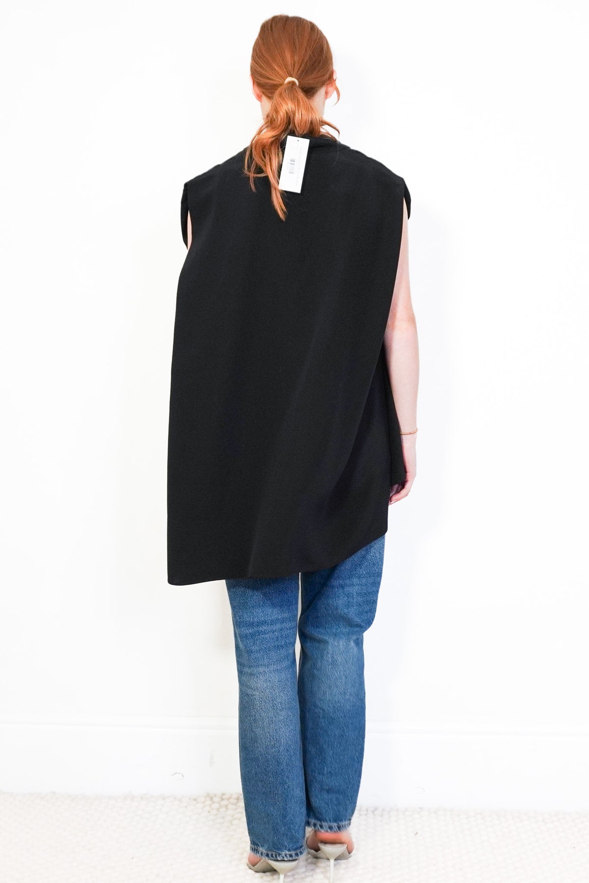 Back Image: Joseph Sleeveless Front Tie Top