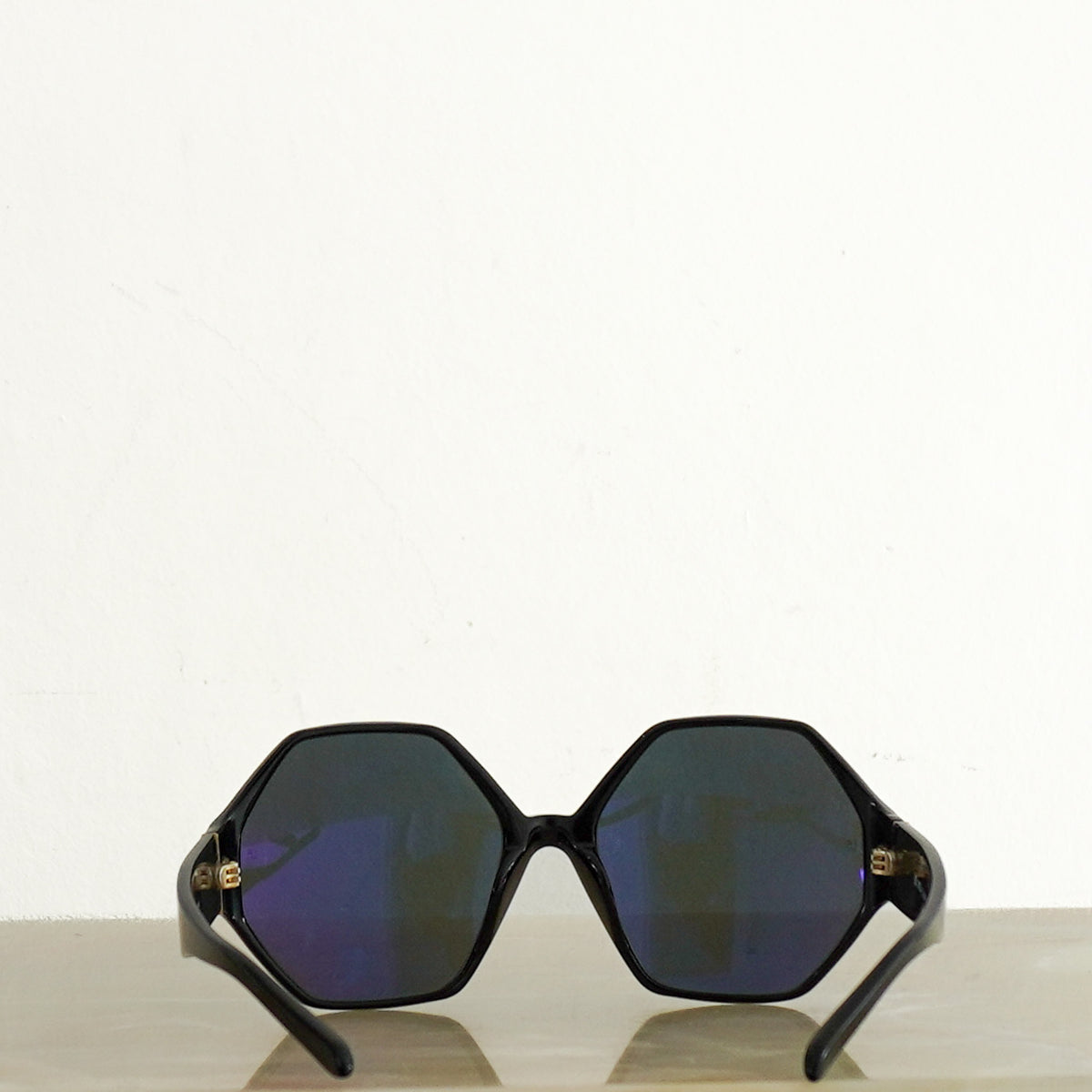 Linda Farrow Paloma Hexagon Sunglasses Polarized Lens (RRP £415) | FINAL SALE Authentic Preloved - Reloved Again