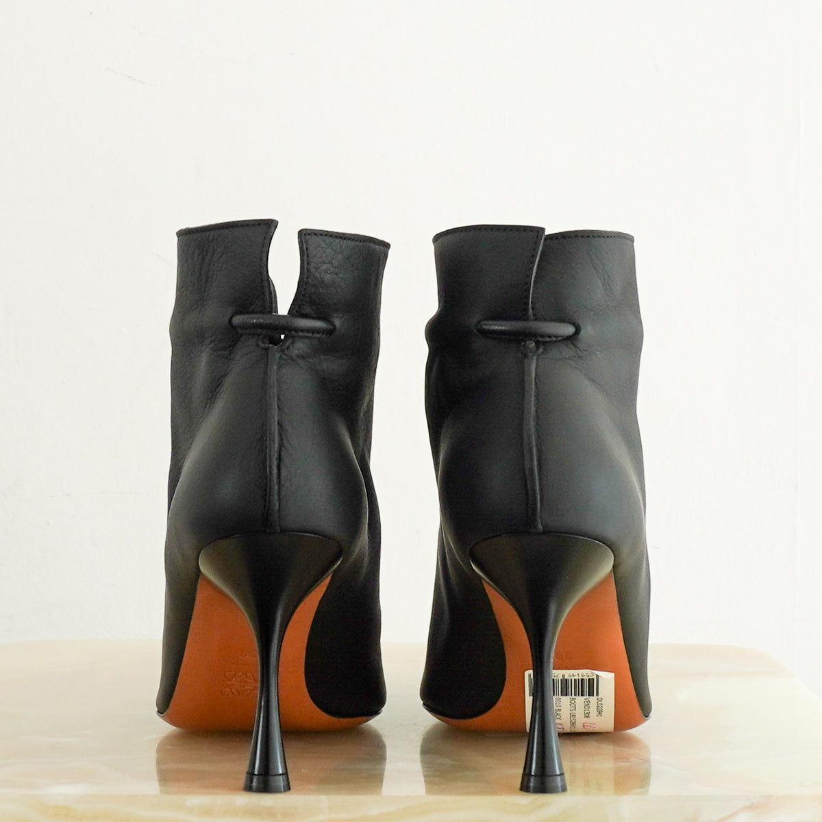 Back Image: Loewe Flamenco Leather Ankle Boots UK 6 