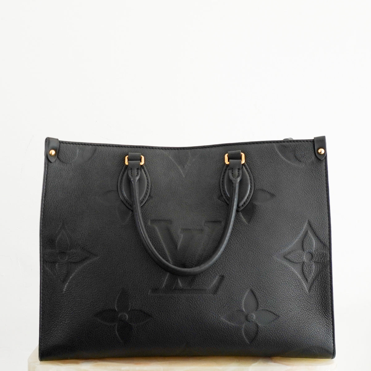 Louis Vuitton On The Go MM Empreinte Noir (RRP £2350) | Authentic Preloved - Reloved Again