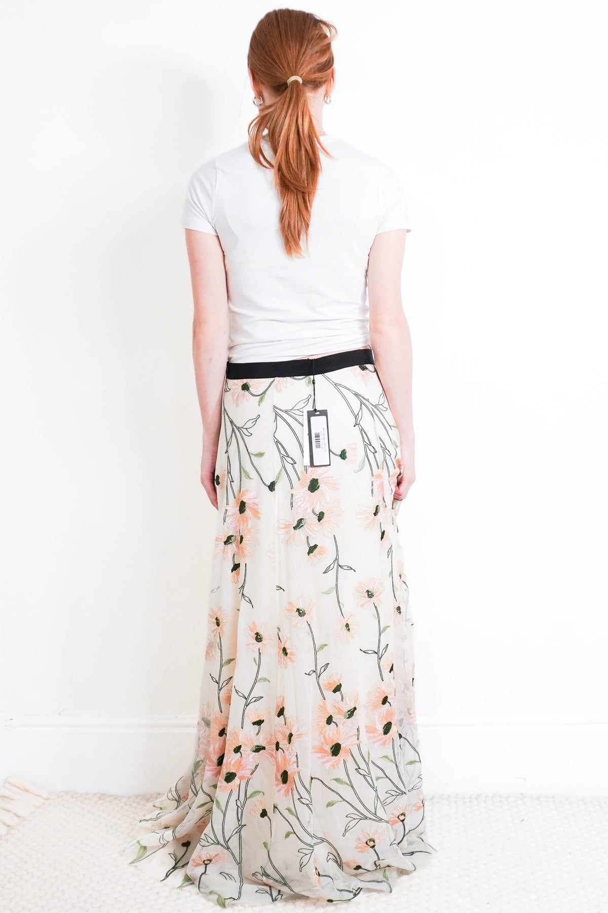 NEW Me+EM Embroidery Mesh Maxi Skirt (RRP £210) | Authentic Preloved - Reloved Again