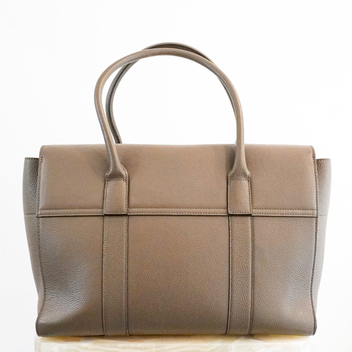 Back Image: Mulberry Bayswater Bag in Taupe