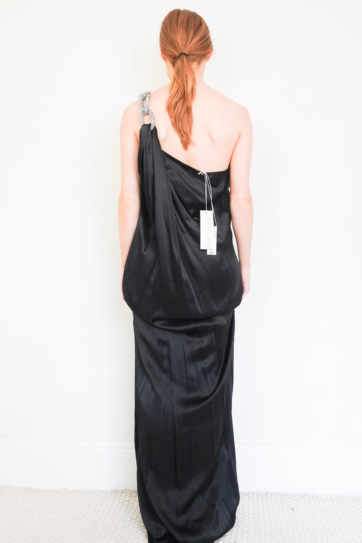 Back Image: NEW Stella McCartney Black Dress 