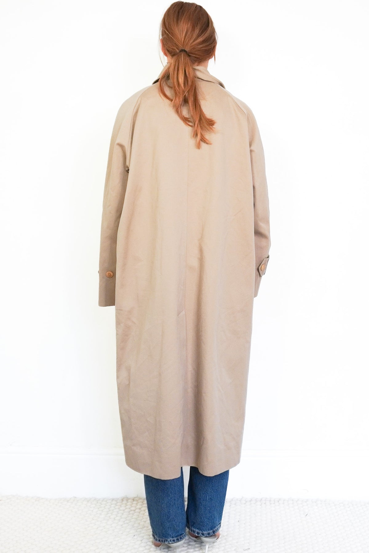Back Image: Skall Studios 100% Cotton Trench Coat