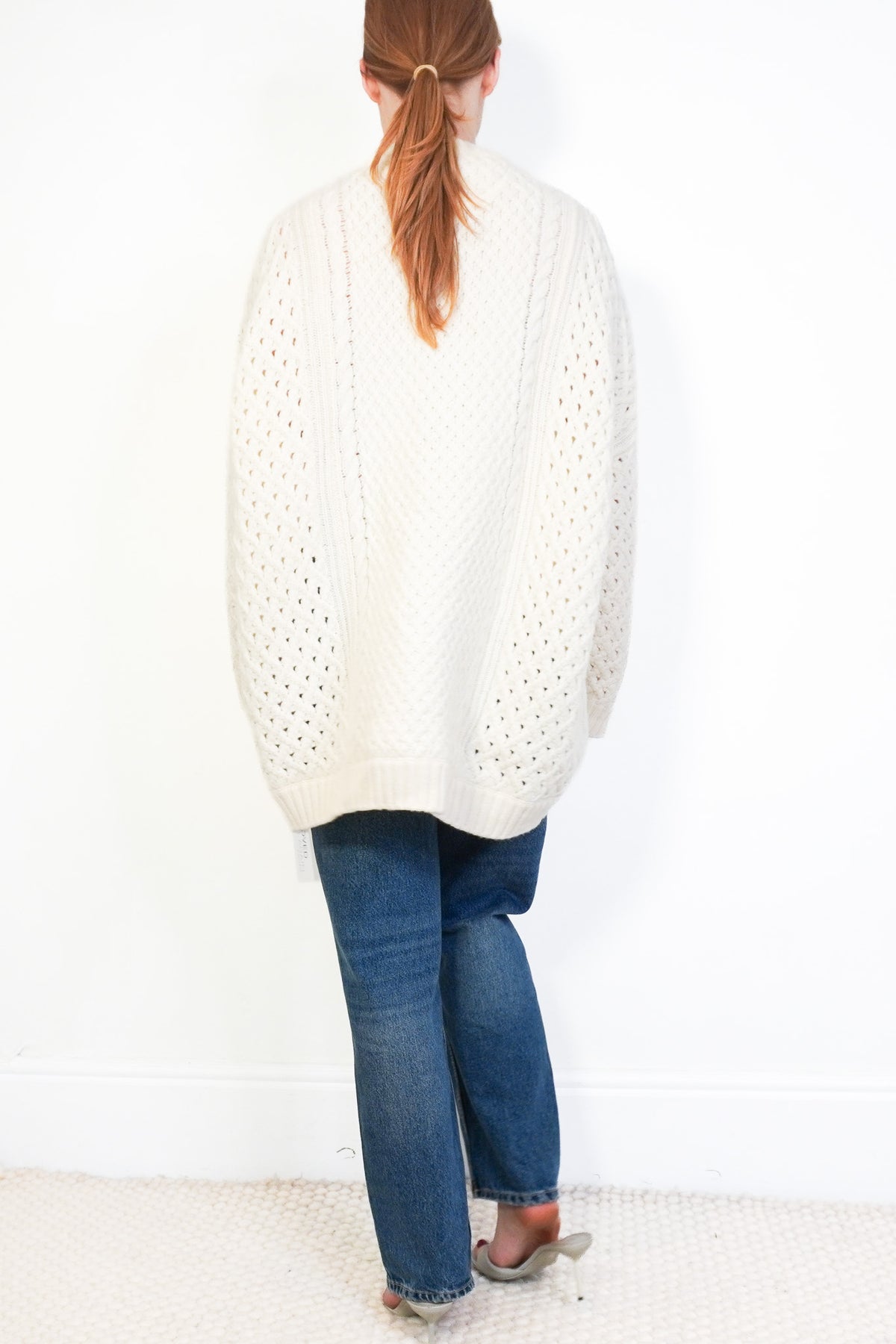 Valentino Aran Style Virgin Wool Jumper (RRP £1100) | Authentic Preloved - Reloved Again