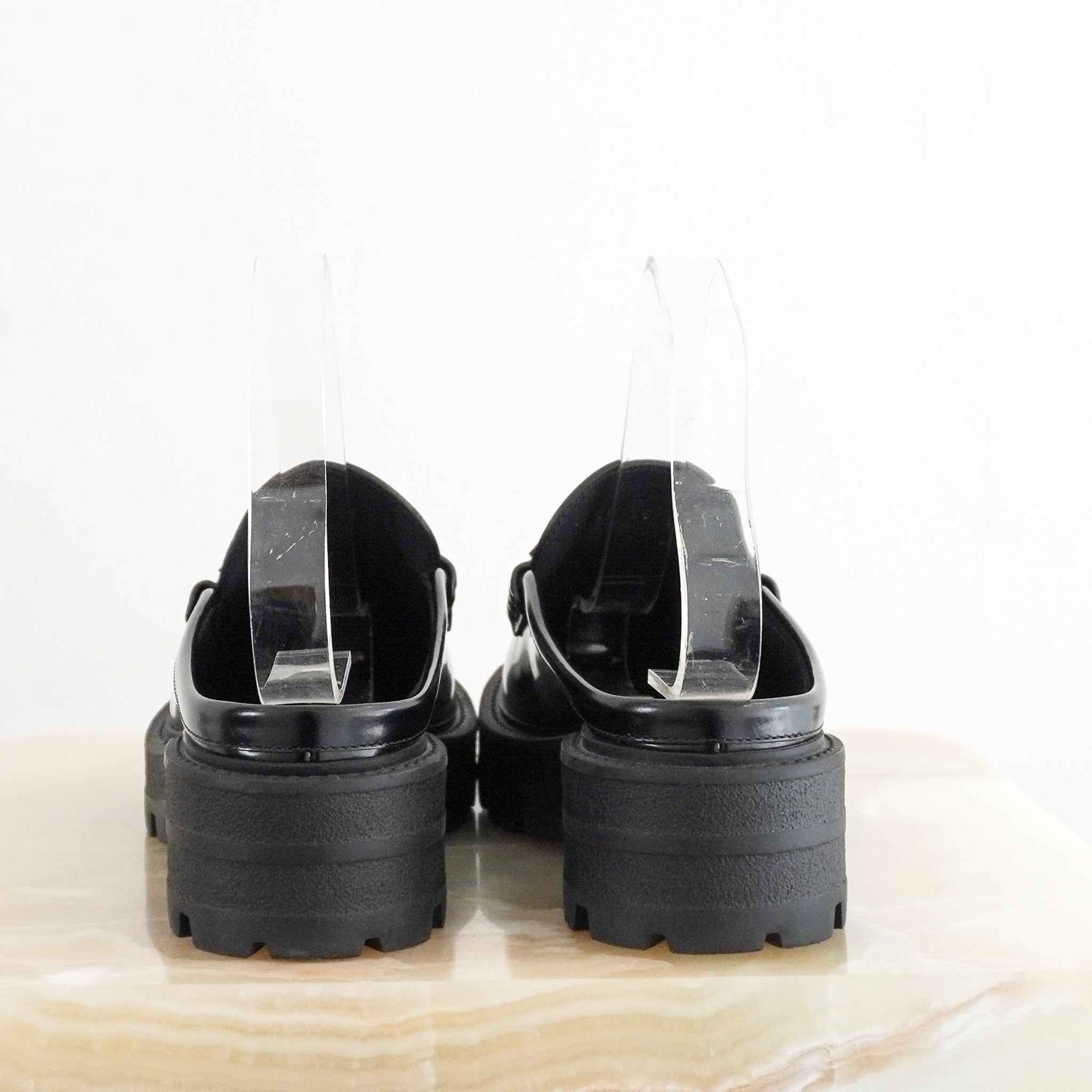 Dior Boy Loafer Mules in Black (RRP £890) | Authentic Preloved - Reloved Again