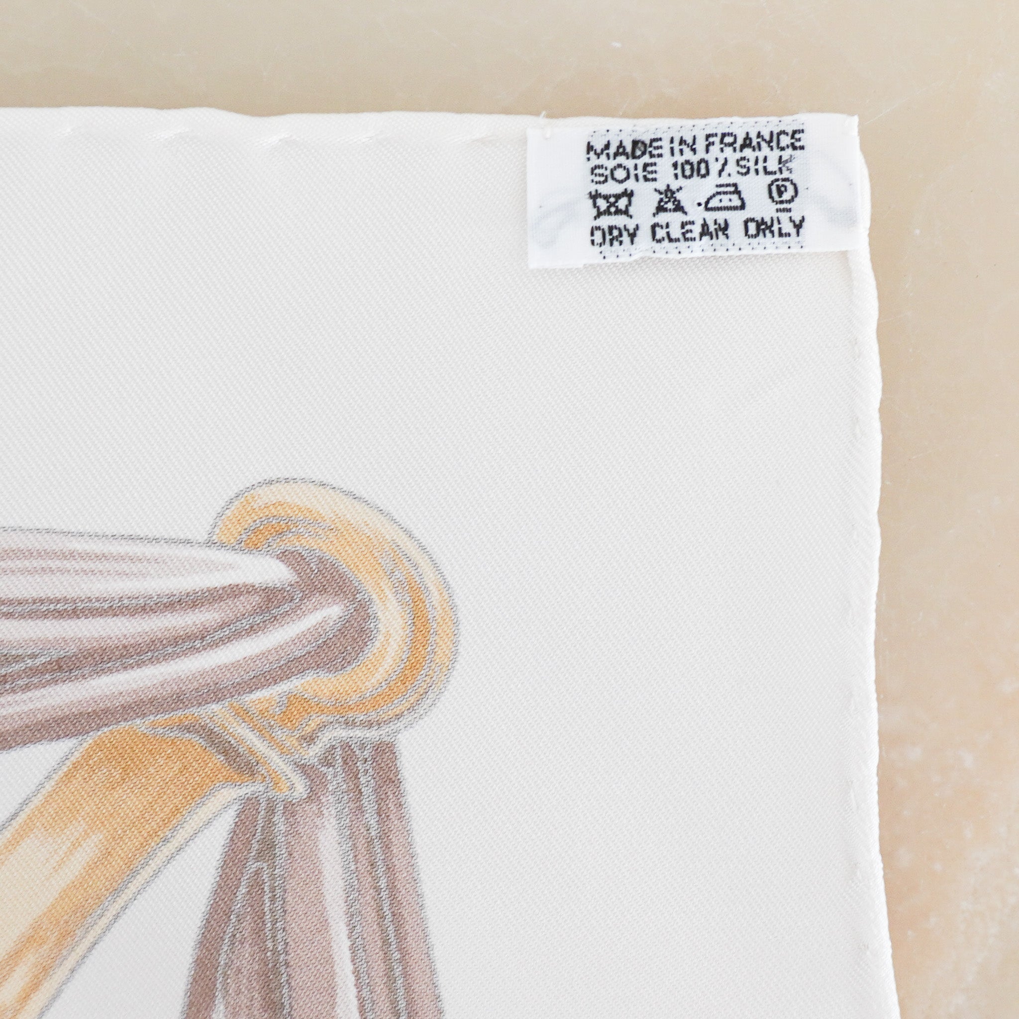 Back image Hermes Etriers Silk Twill Carre 90 Scarf 