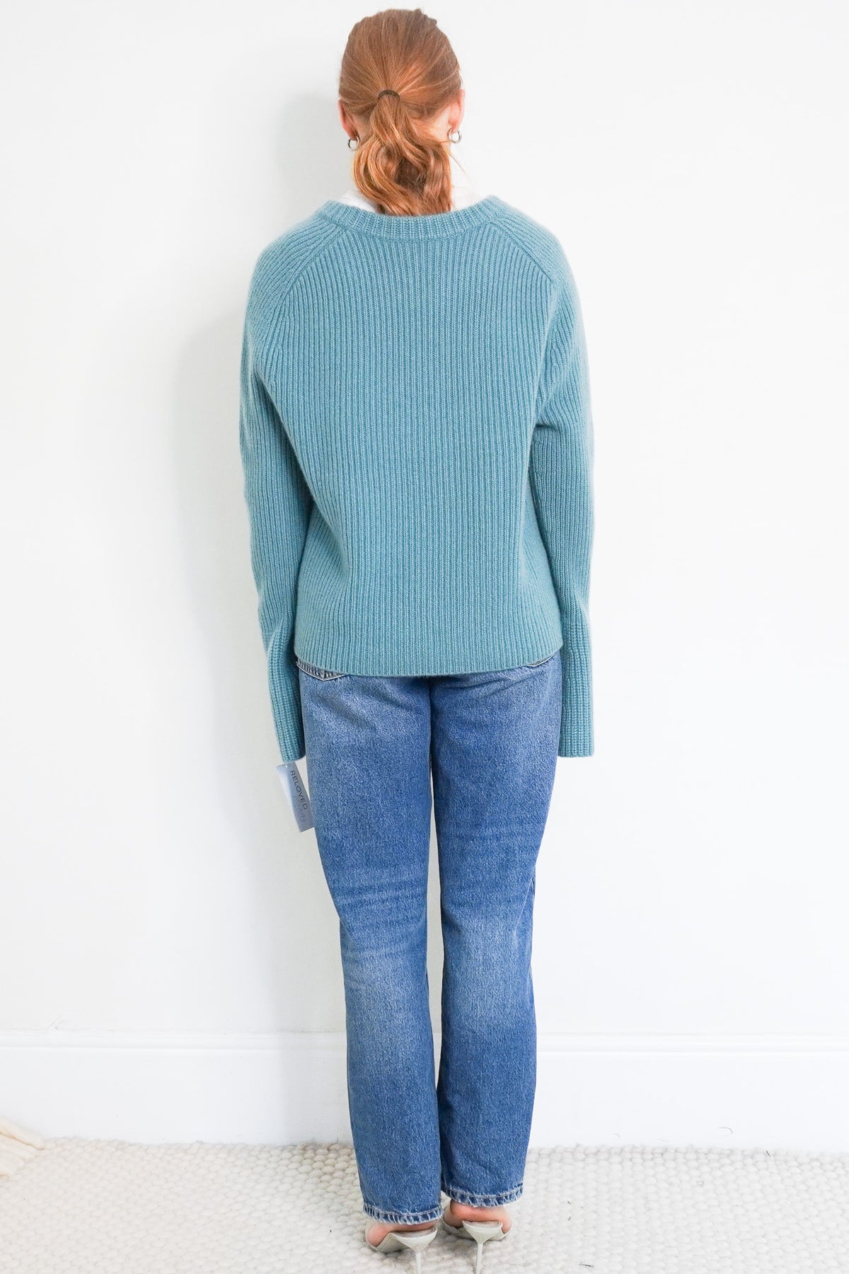Back image VAN KUKIL Classic Knit Jumper green 