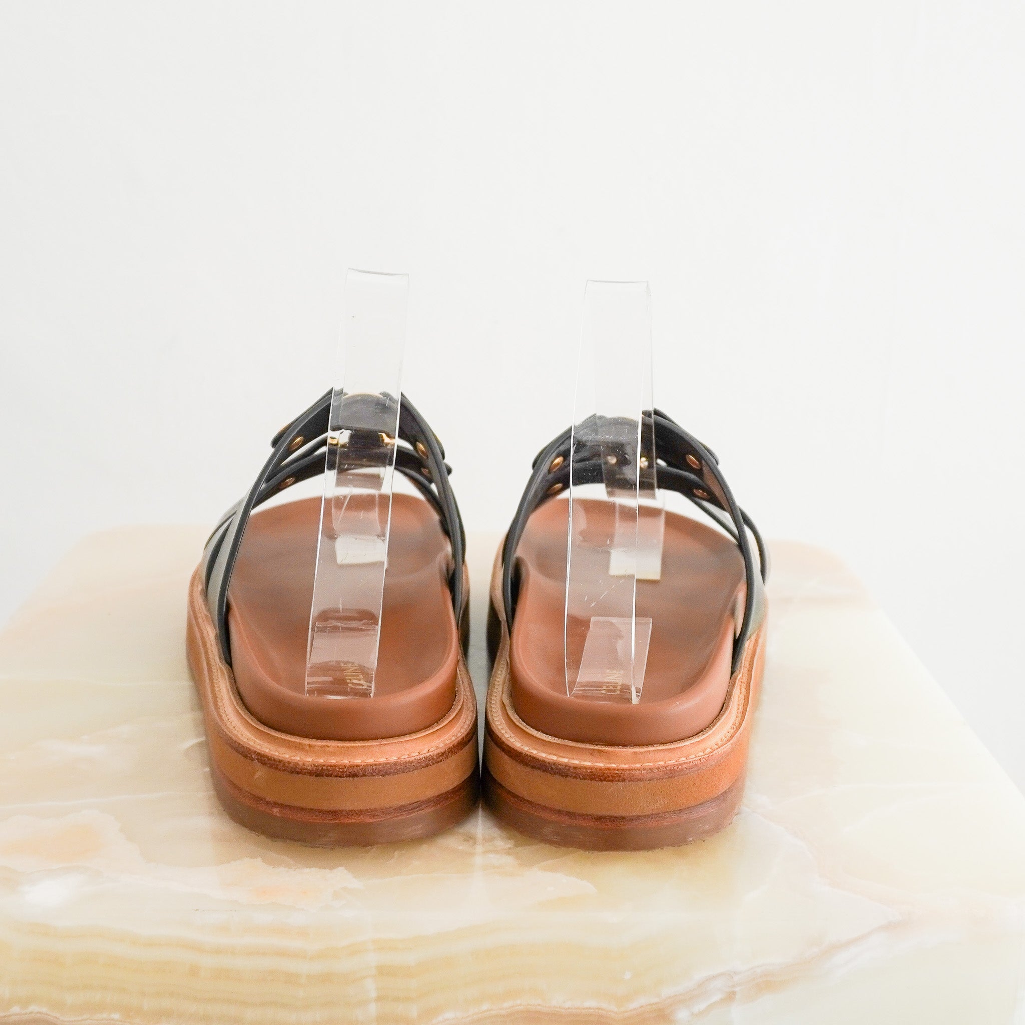 Back image of the CURRENT SEASON Celine Triomphe Tippi Slides