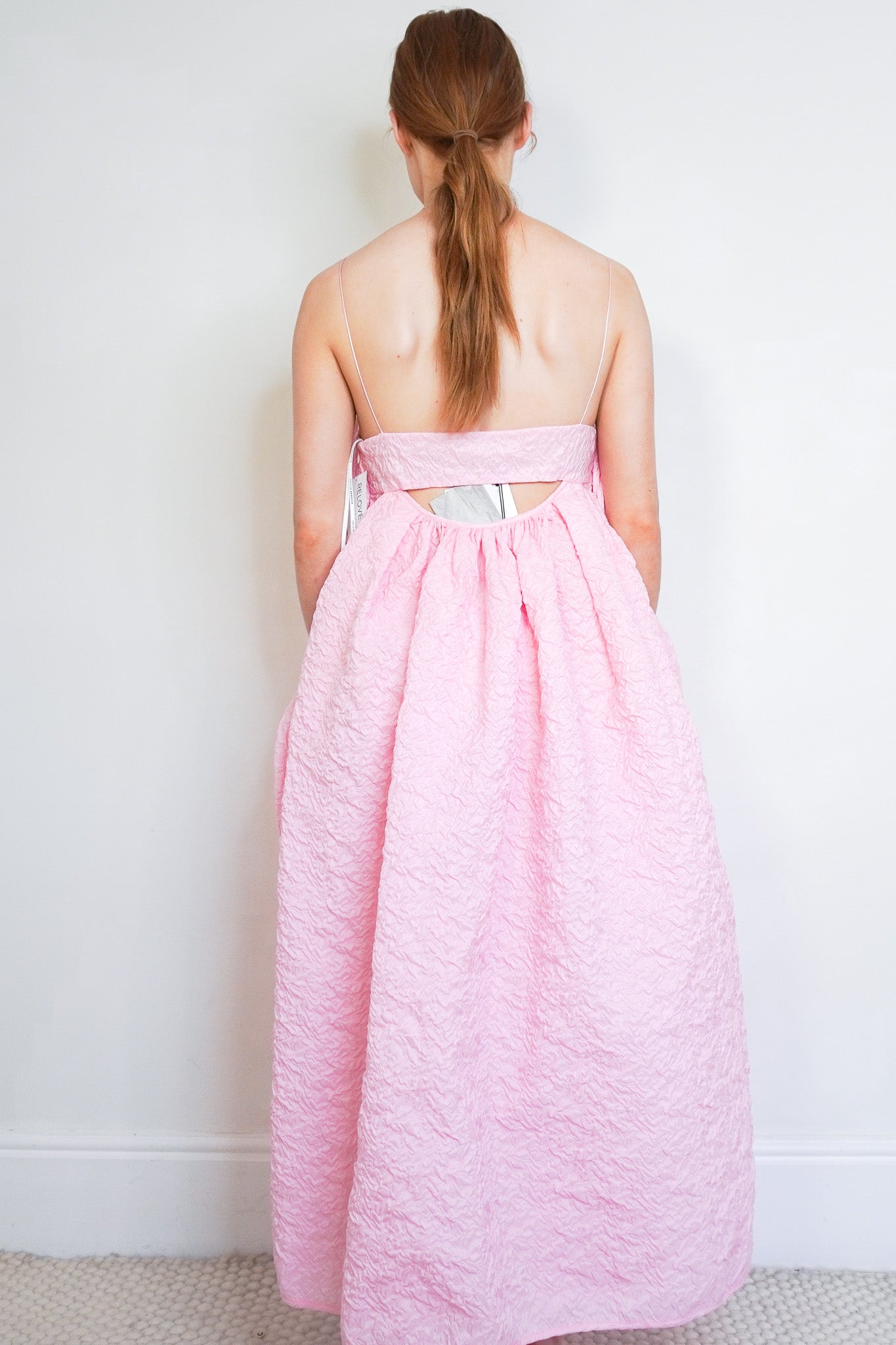 New Cecilie Bahnsen Pink Susa Dress (RRP £1200) | Authentic Preloved - Reloved Again