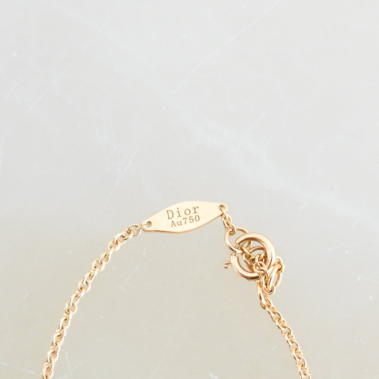 Back image of the Dior Rose Des Vents Bracelet 