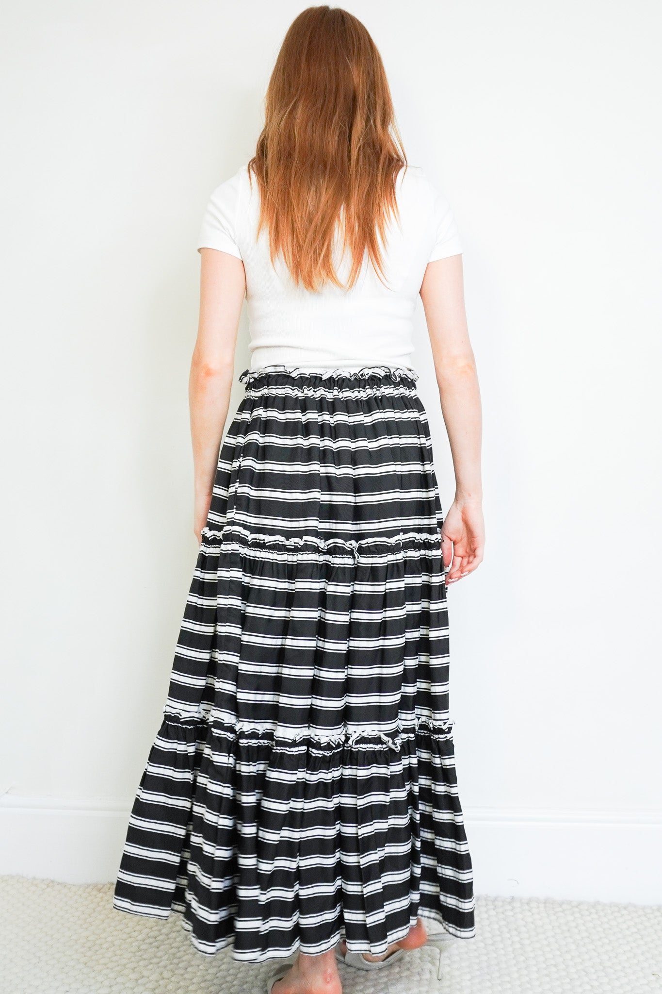 Back image of the Lisa Marie Fernandez Skirt
