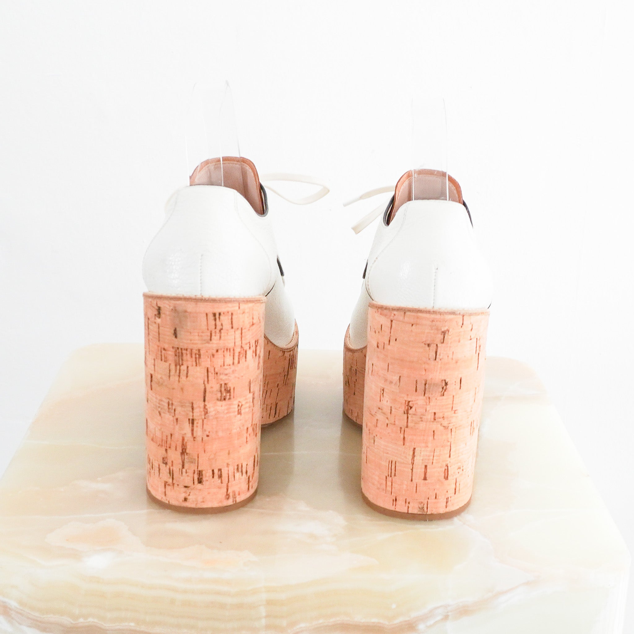 Miu Miu Cork Platforms RRP £1,000 | Authentic Preloved - Reloved Again