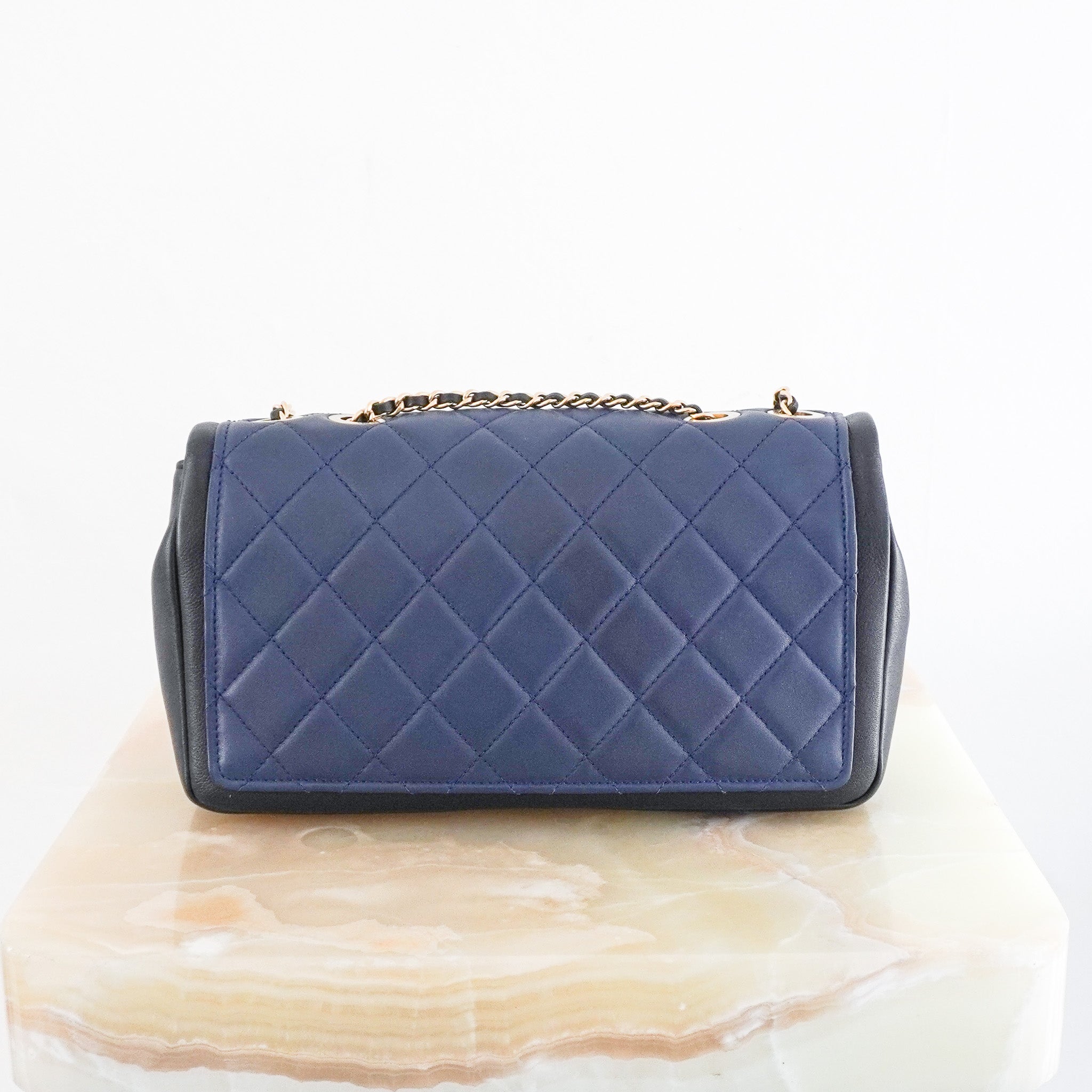 Chanel Bi - Colour Matelasse Single Flap Bag RRP £7,000 | Authentic Preloved - Reloved Again