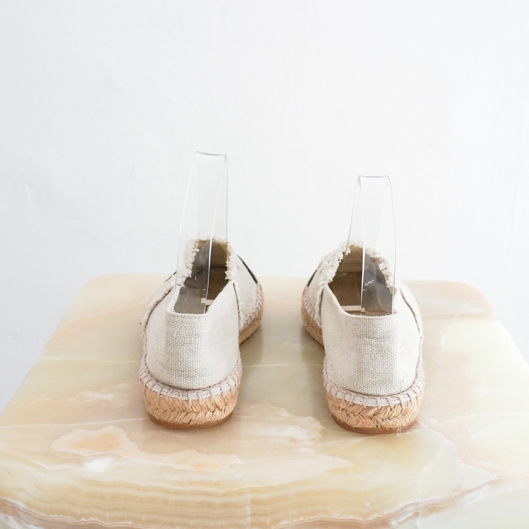 Back photo of the Chanel Canvas CC Espadrilles 