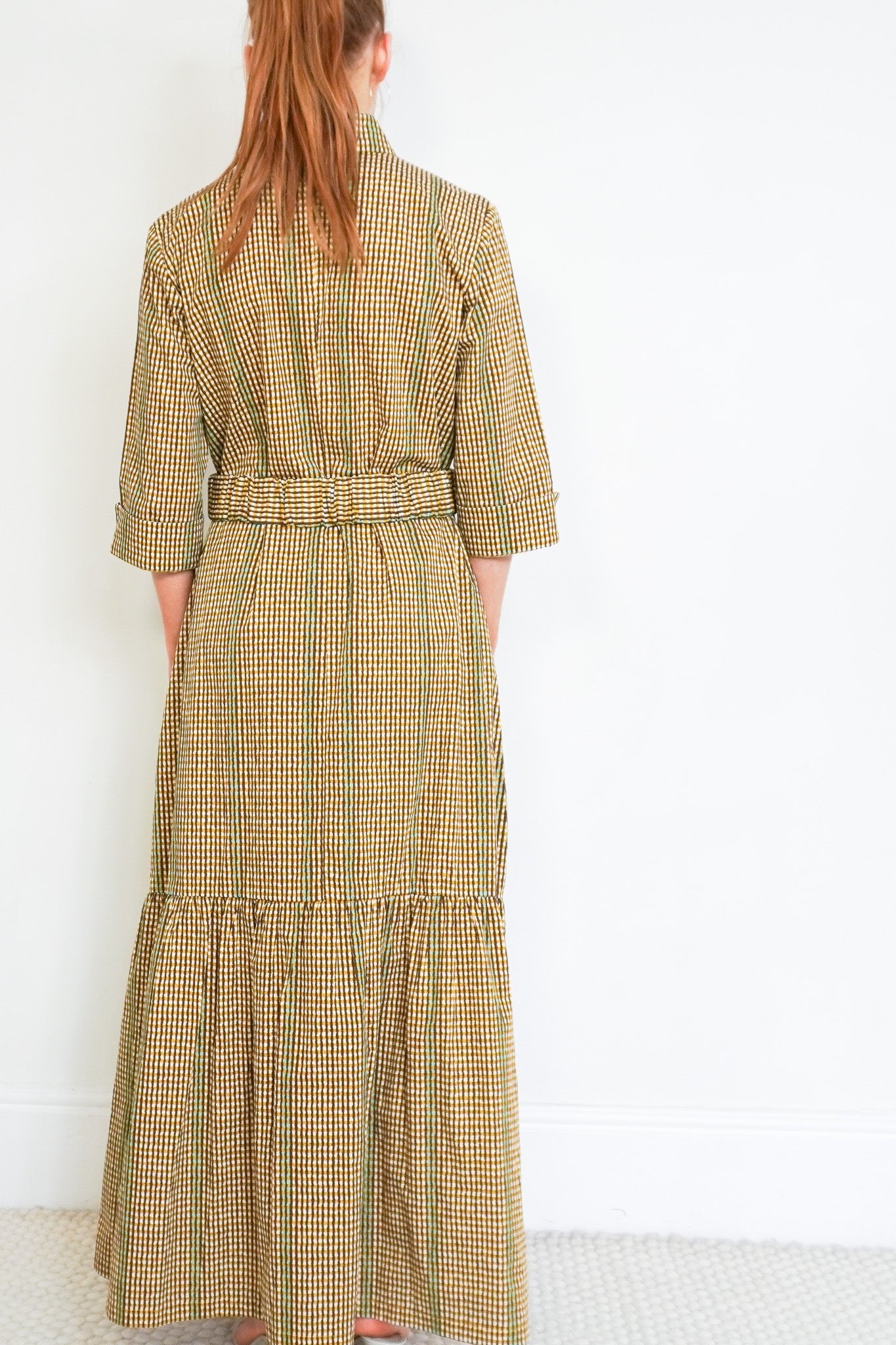 Olivia White Maxi Shirt Dress RRP £265 | Authentic Preloved - Reloved Again