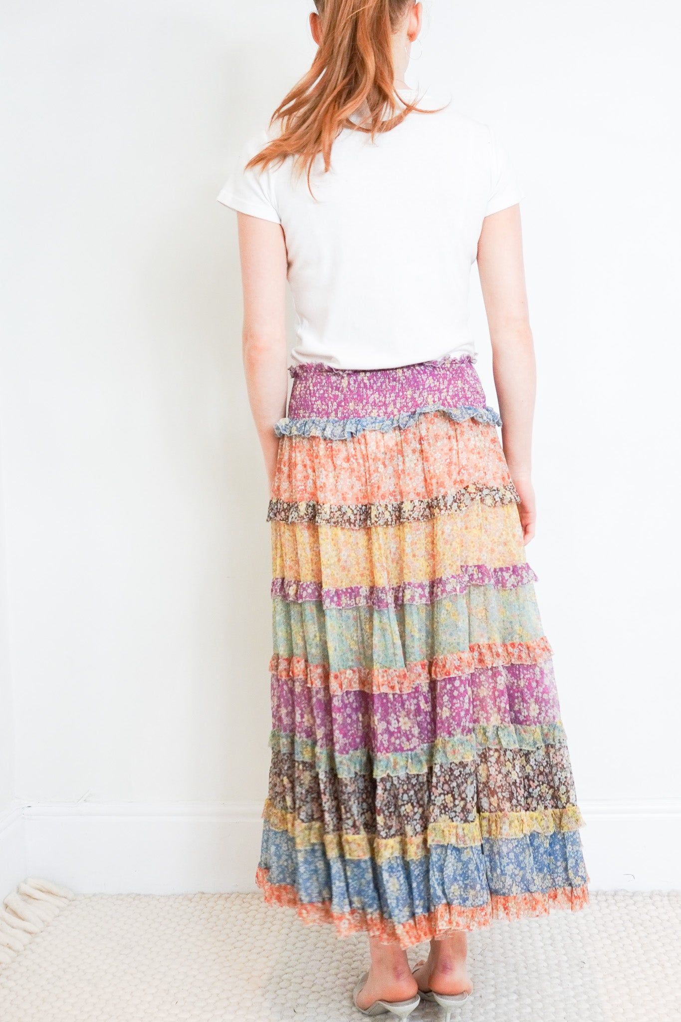  Back photo of the Zimmermann Silk Skirt 