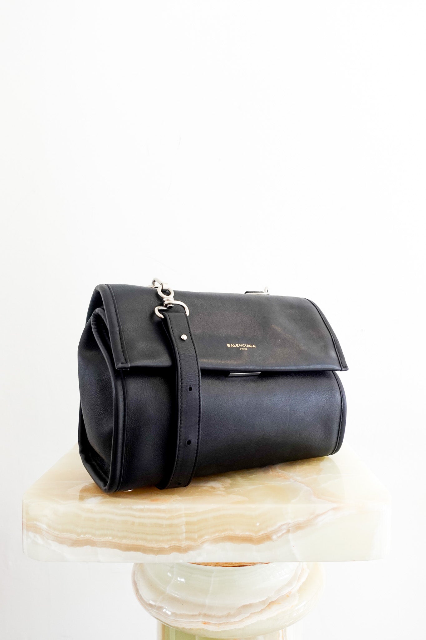 Balenciaga Small Tools Satchel Black Calfskin Leather RRP £1.5k | Authentic Preloved