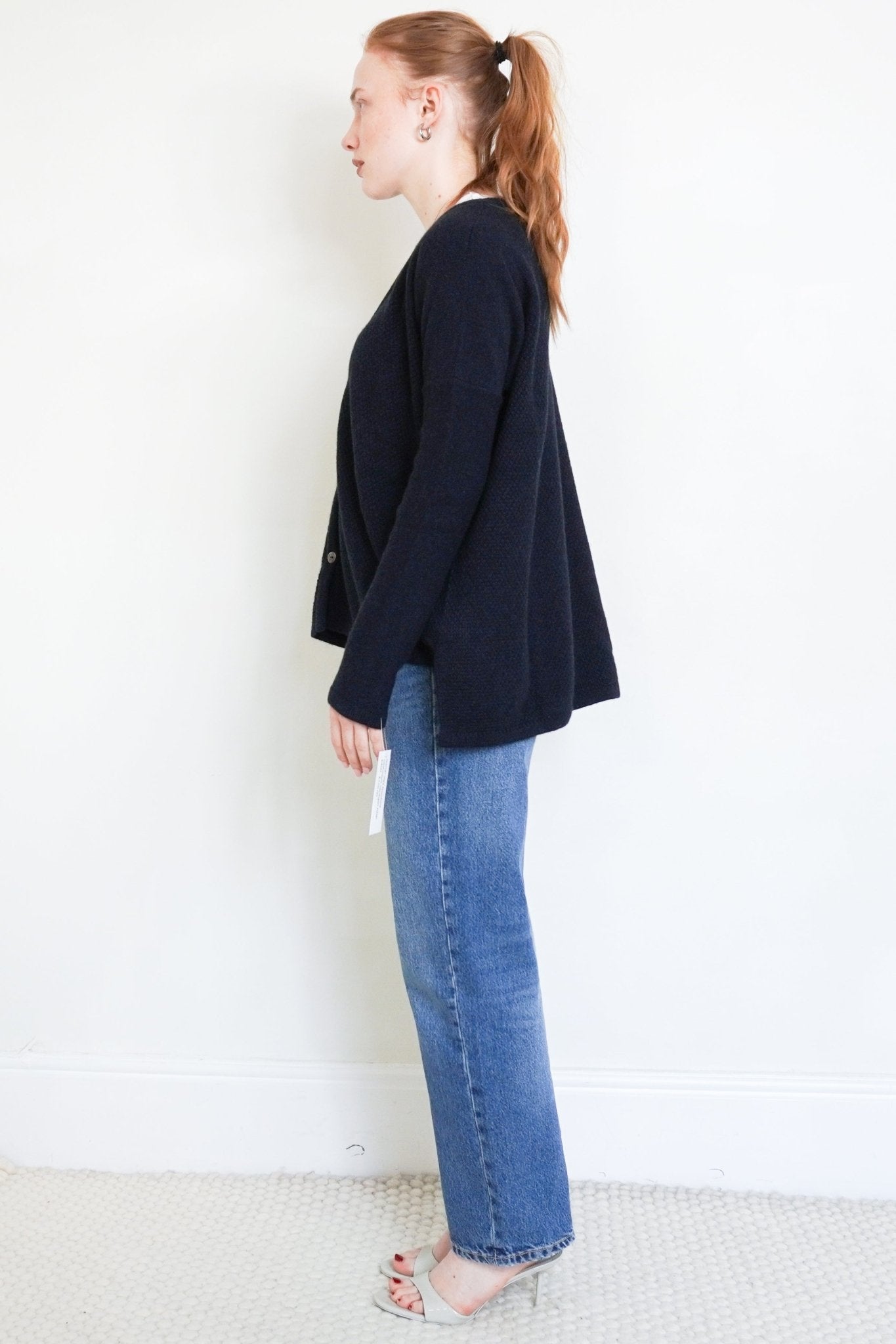 Bamford Navy Cashmere Cardigan RRP £450 | Authentic Preloved - Reloved Again