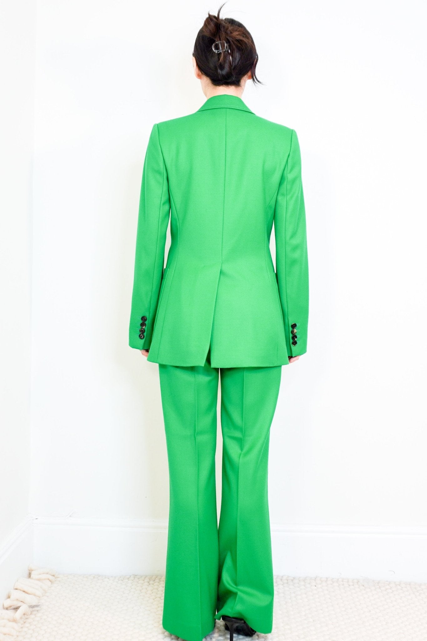 Bella Freud Green Tailored Suit RRP £1100 | Authentic Preloved - Reloved Again