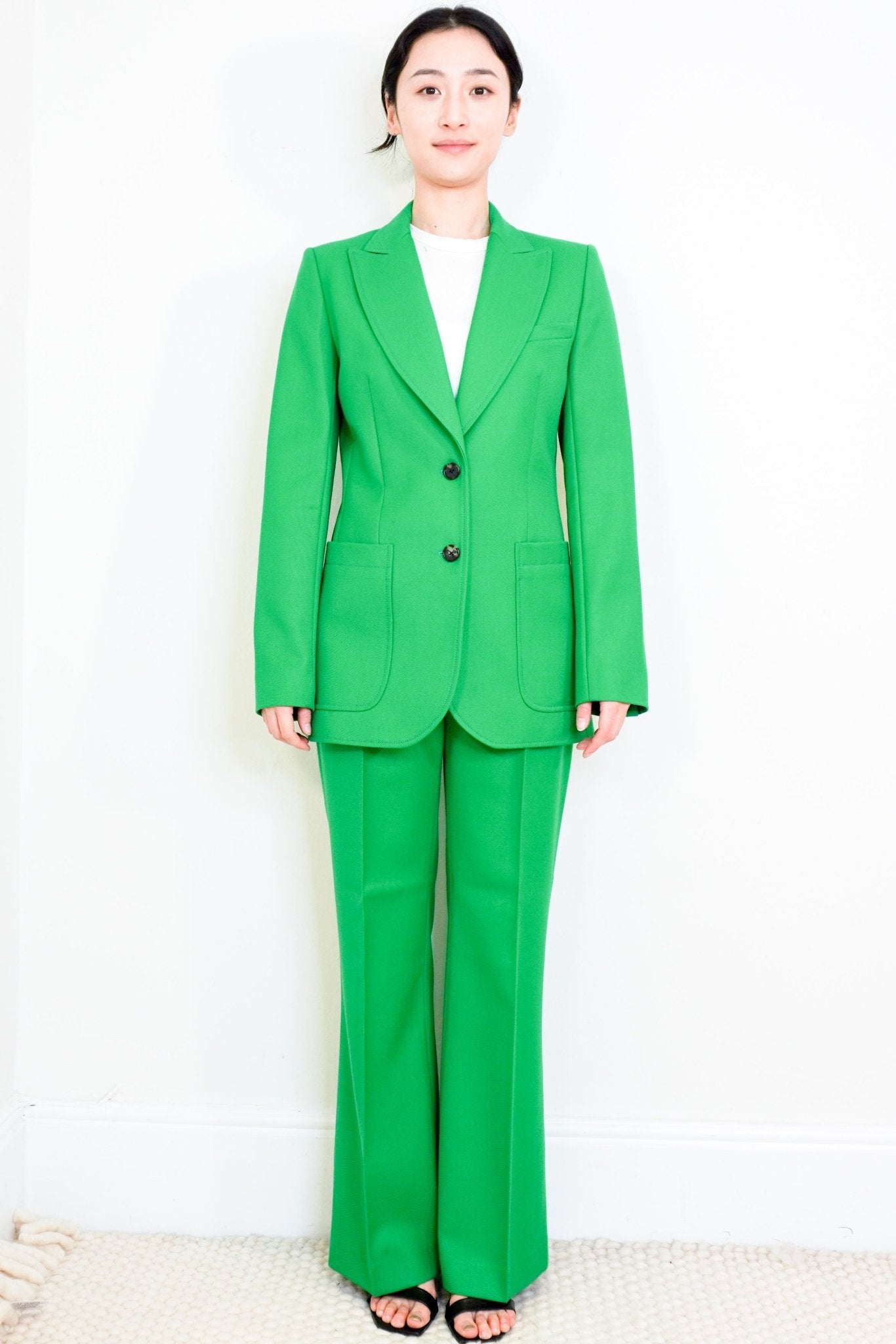 Bella Freud Green Tailored Suit RRP £1100 | Authentic Preloved - Reloved Again