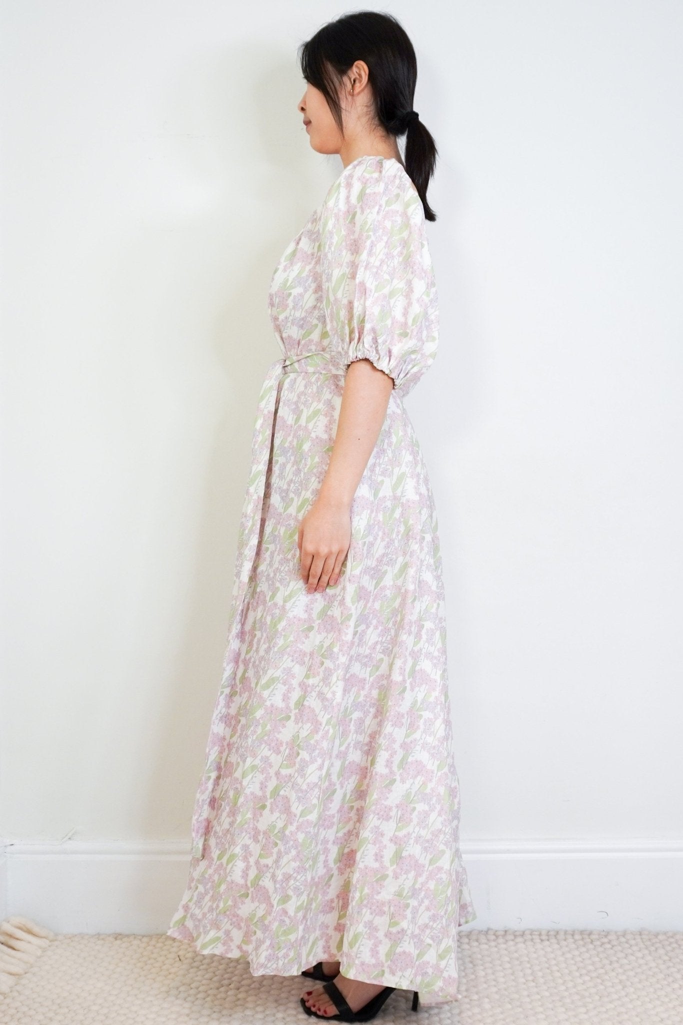 Bernadette Pink Floral Dress RRP £400 | Authentic Preloved - Reloved Again