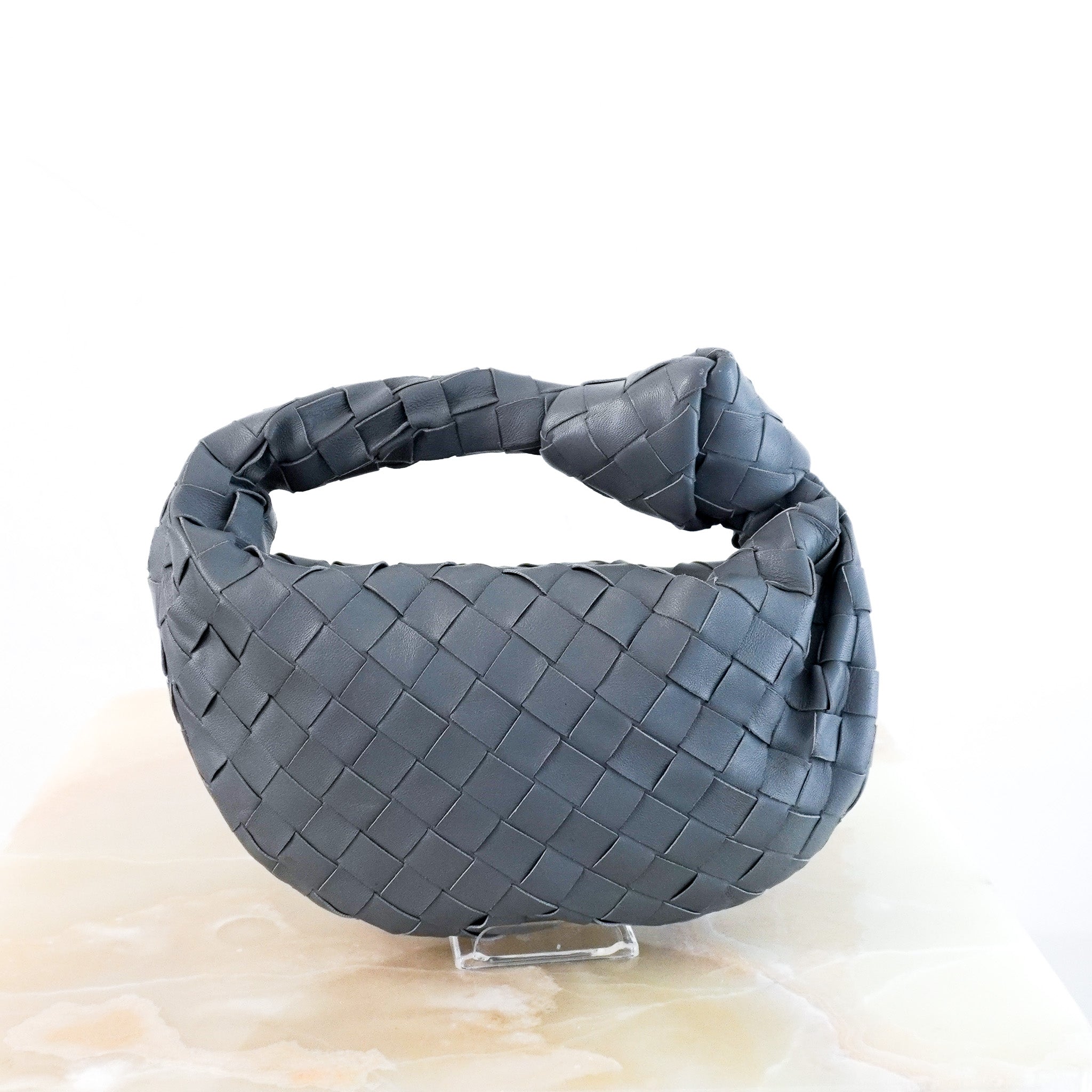 Bottega-Veneta-Mini-Jodie-Grey-Bag-back-picture