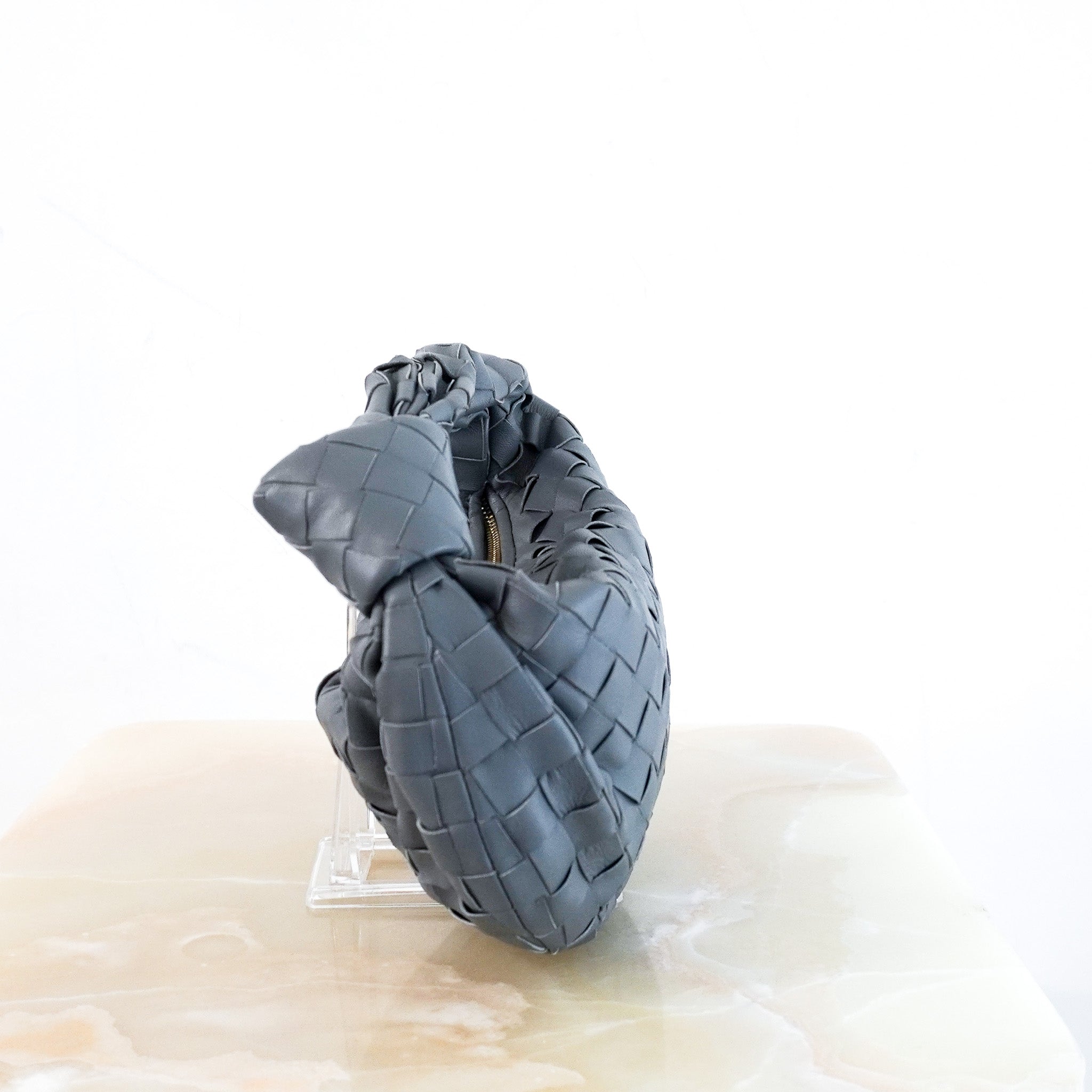 Bottega-Veneta-Mini-Jodie-Grey-Bag-side-picture