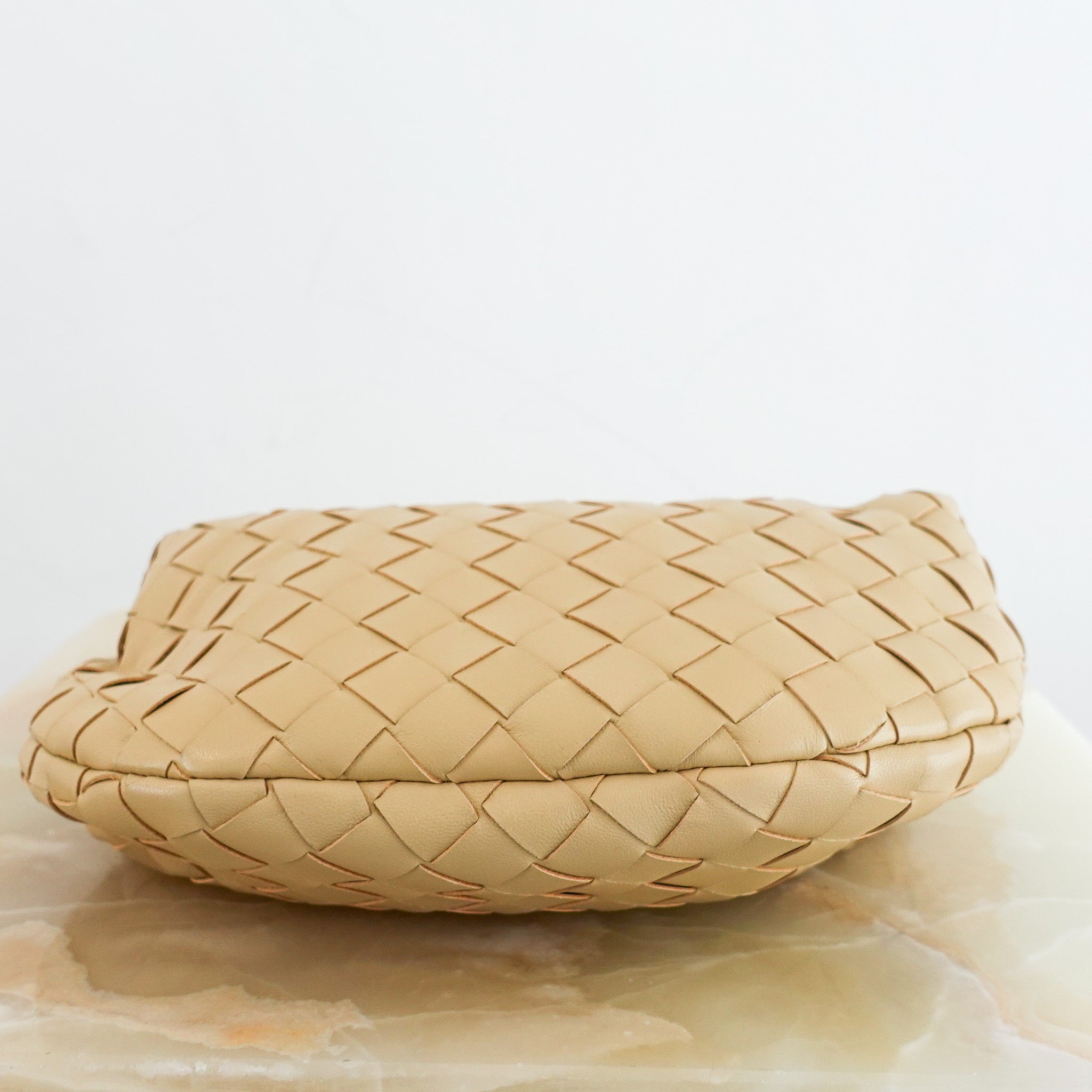 Bottega-Veneta-Teen-Jodie-Beige-Bag-second-side-photo
