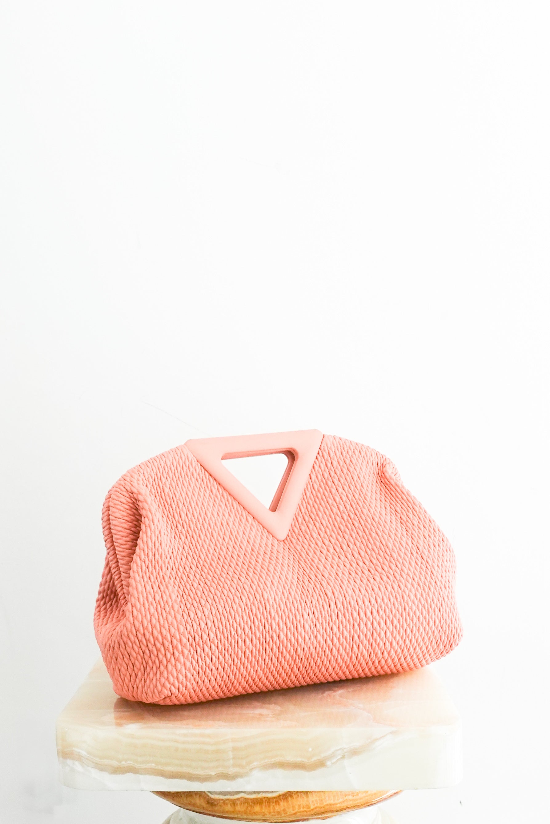 Bottega Veneta Peachy Quilted Leather Medium Point Shoulder Bag RRP £1.4K- Final Sale | Authentic and Preloved