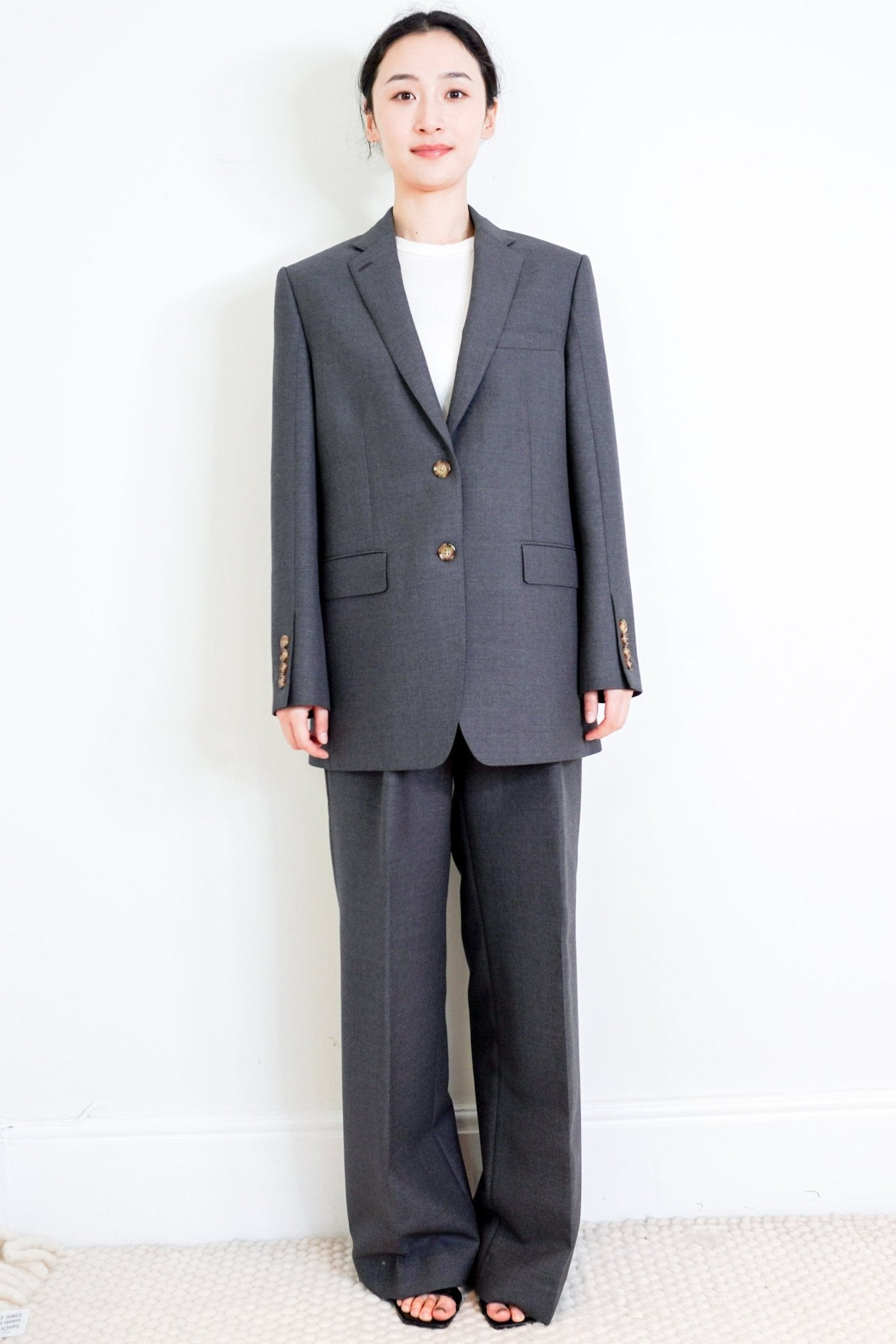 Burberry London Grey Tailored Suit RRP £1600 | Authentic Preloved - Reloved Again
