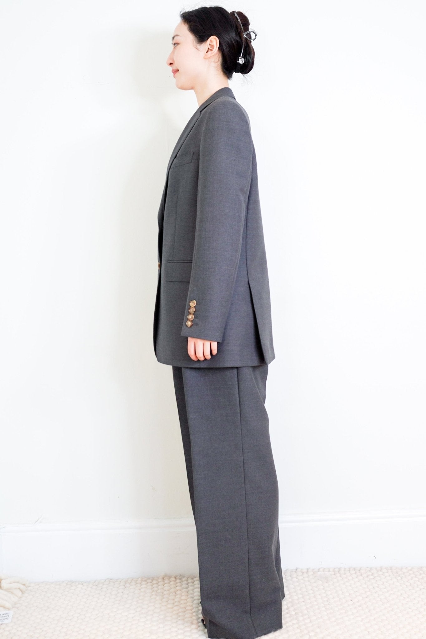 Burberry London Grey Tailored Suit RRP £1600 | Authentic Preloved - Reloved Again