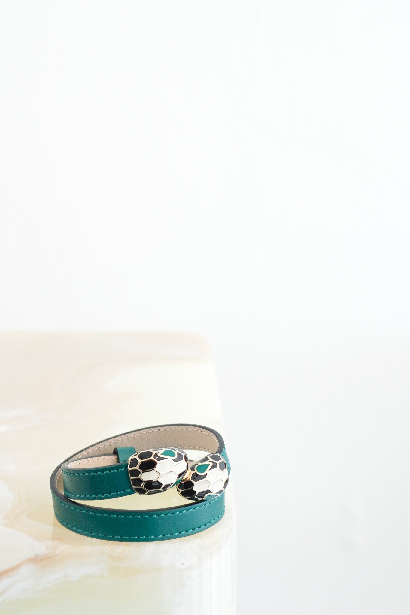 Bvlgari Serpenti Calfskin Leather Bracelet RRP £475 | Authentic Preloved FINAL SALE - Reloved Again